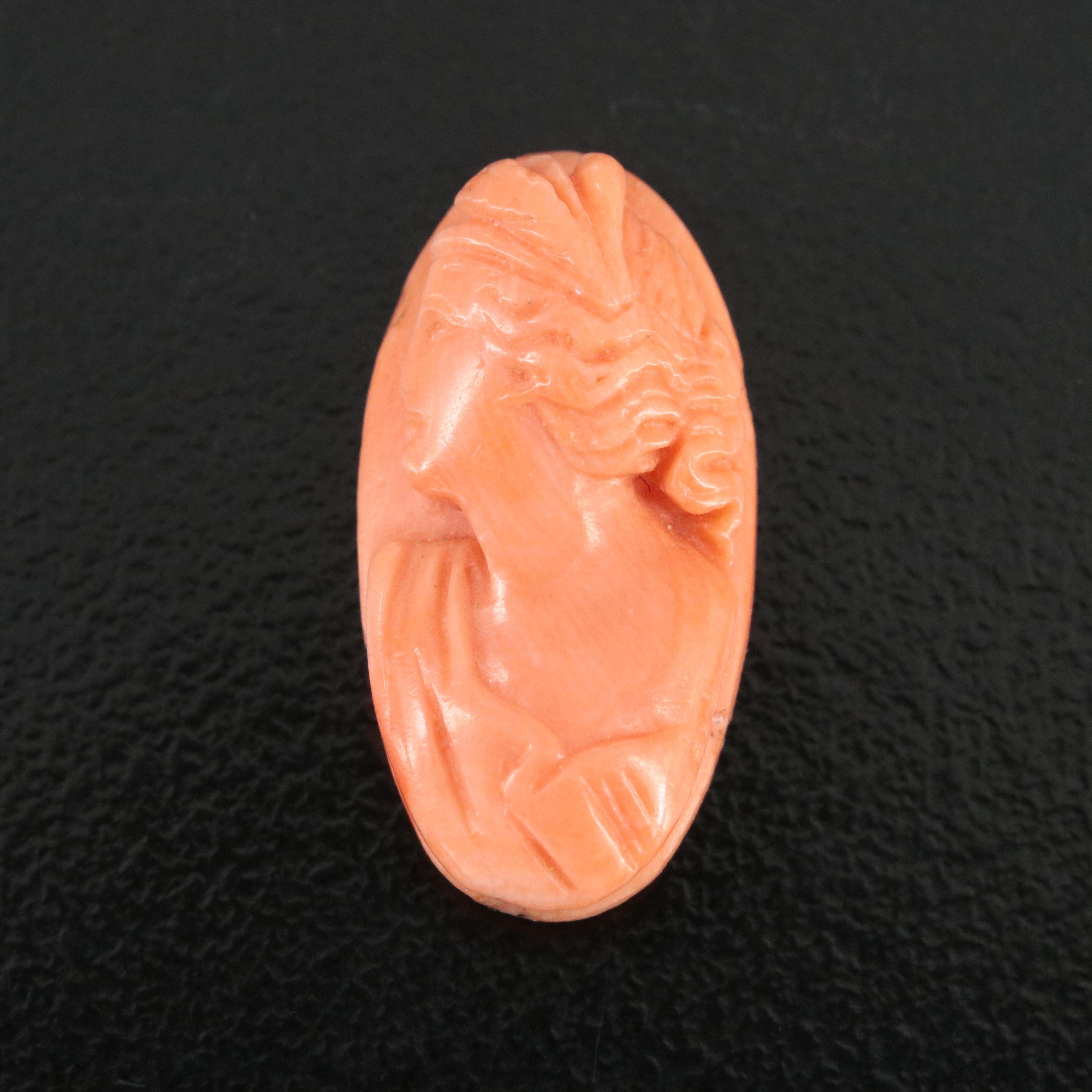 Loose Coral Cameo
