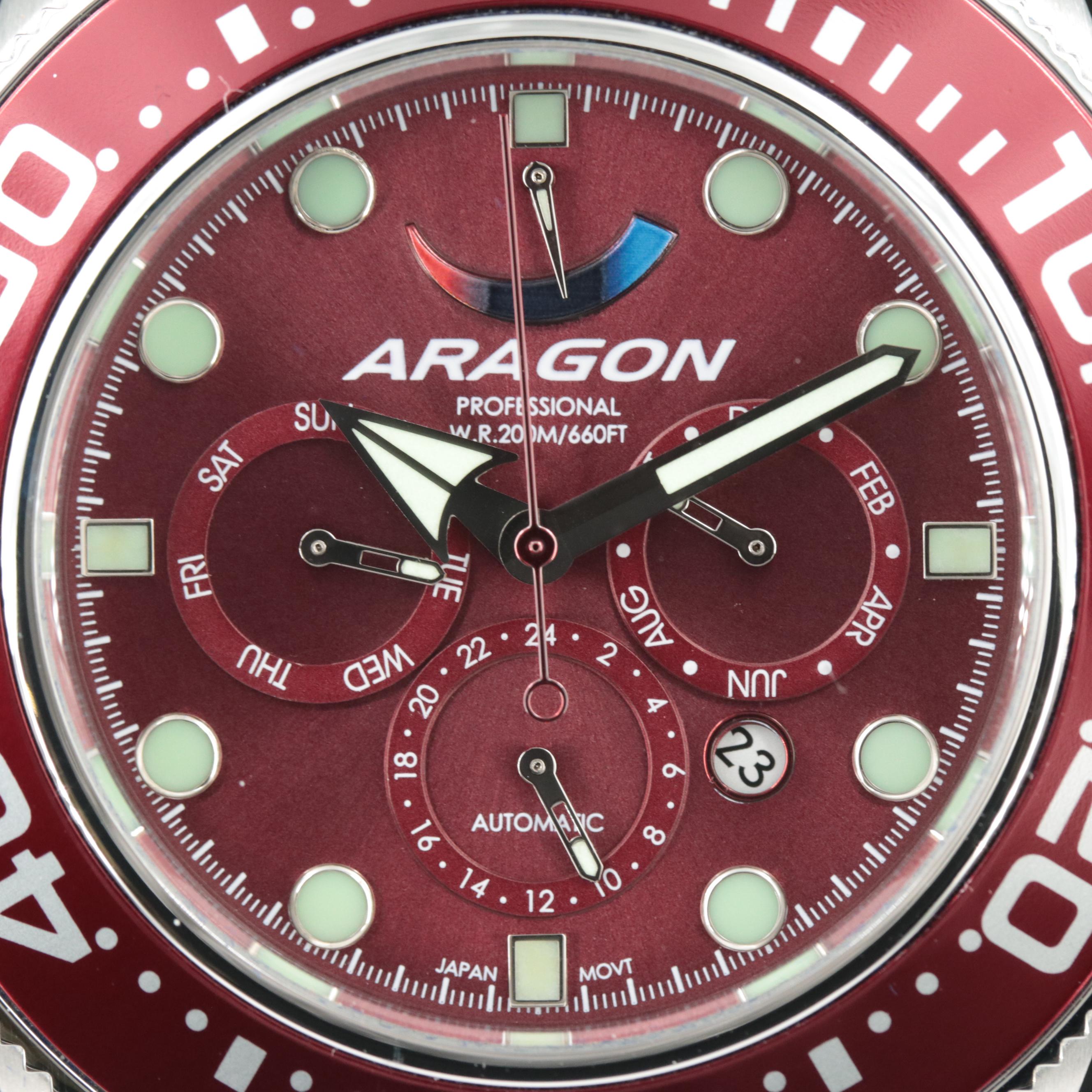 Aragon Divemaster AO51 Steel Automatic Watch