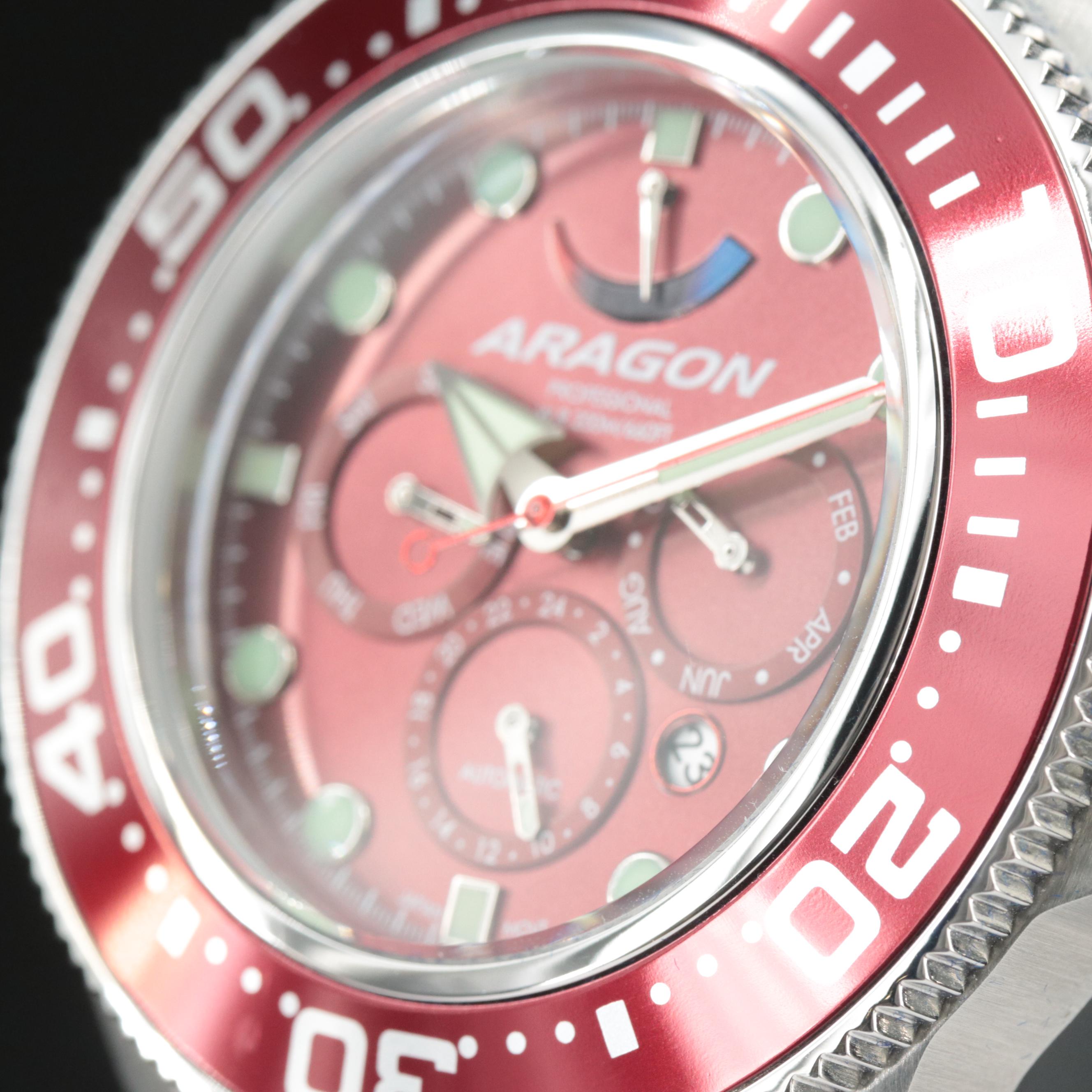 Aragon Divemaster AO51 Steel Automatic Watch