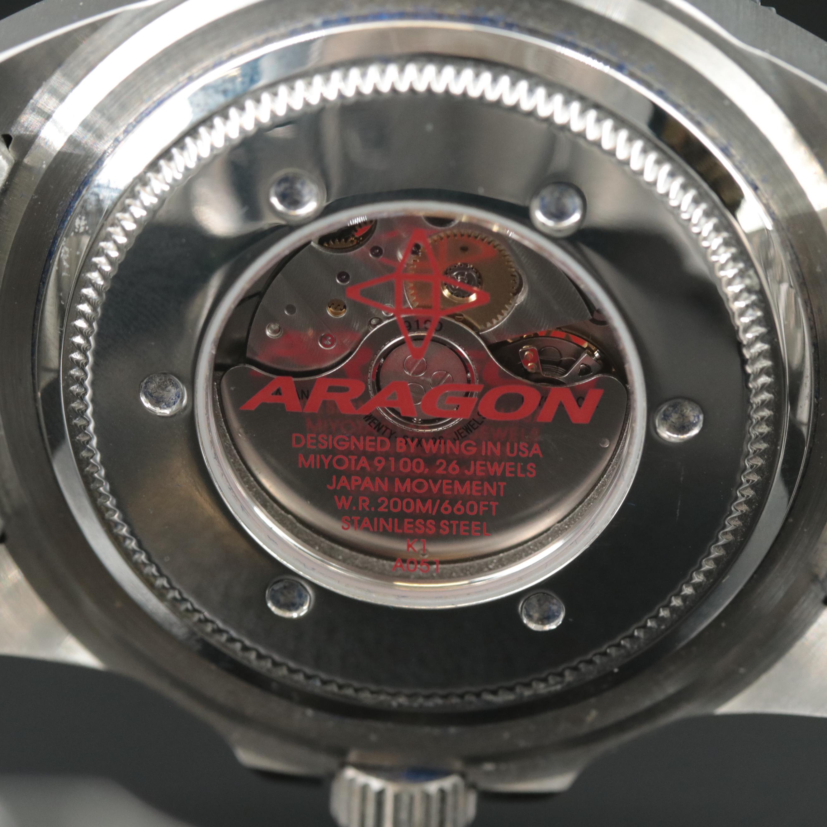 Aragon Divemaster AO51 Steel Automatic Watch