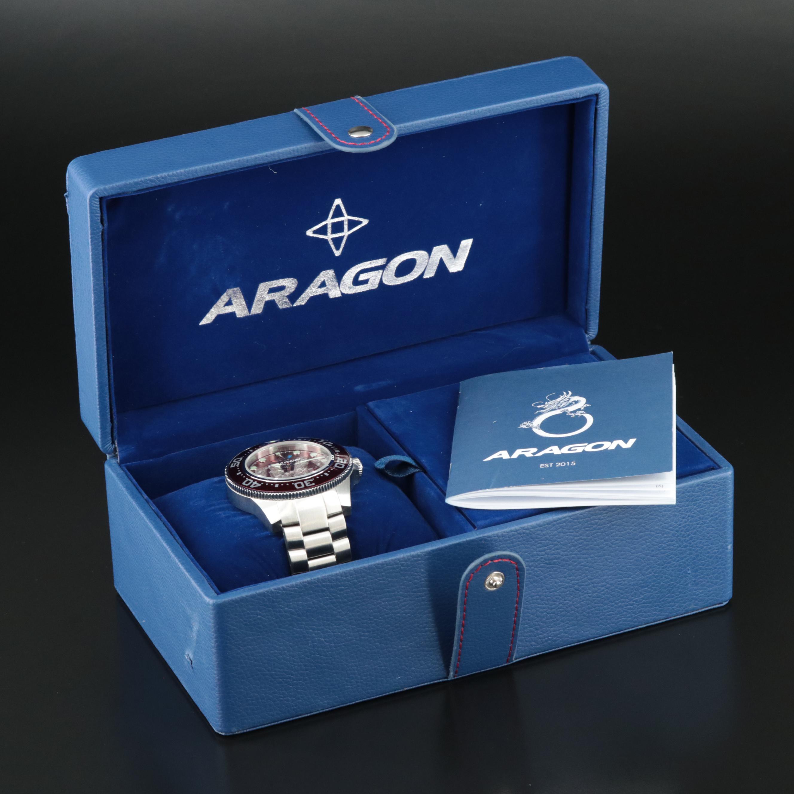 Aragon Divemaster AO51 Steel Automatic Watch