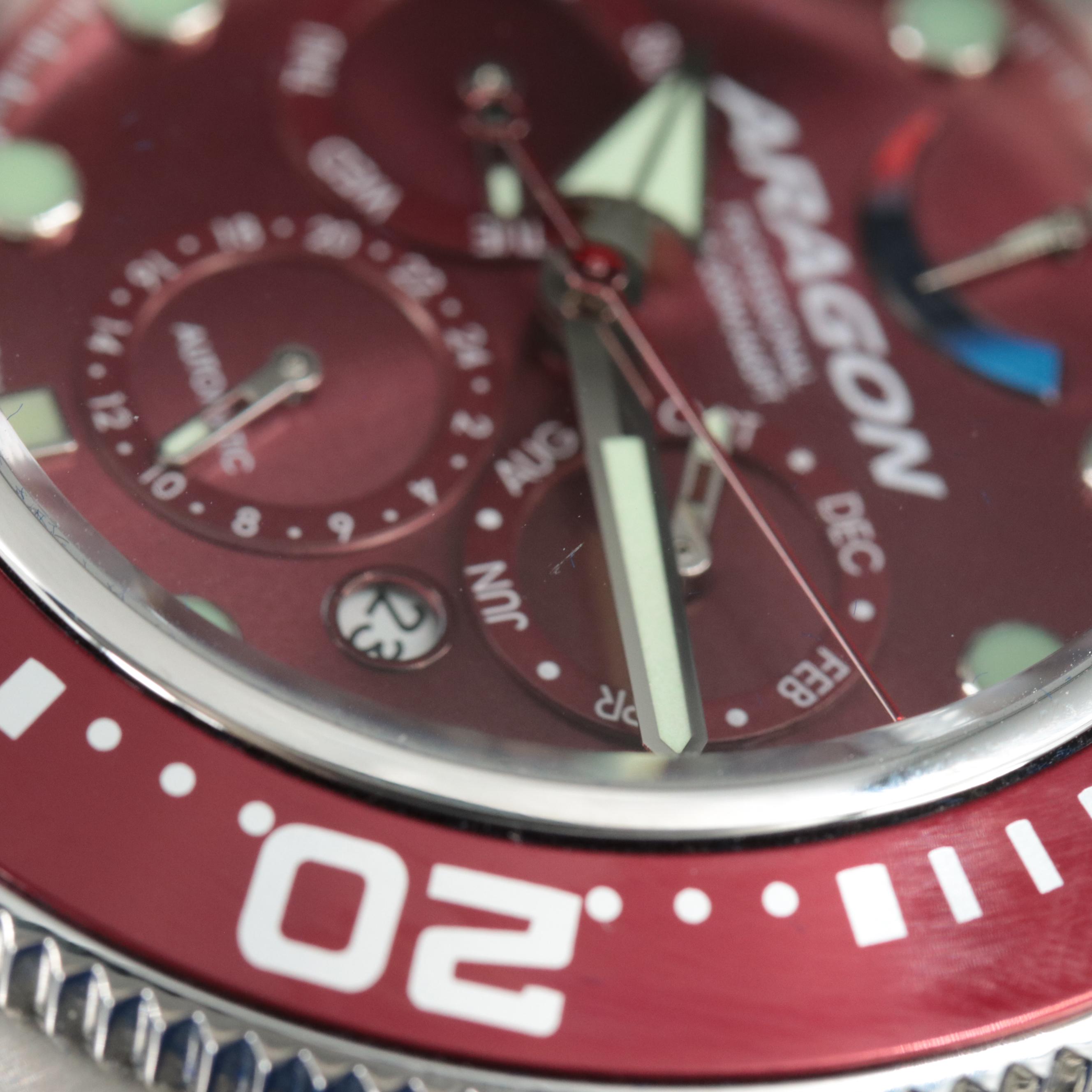 Aragon Divemaster AO51 Steel Automatic Watch