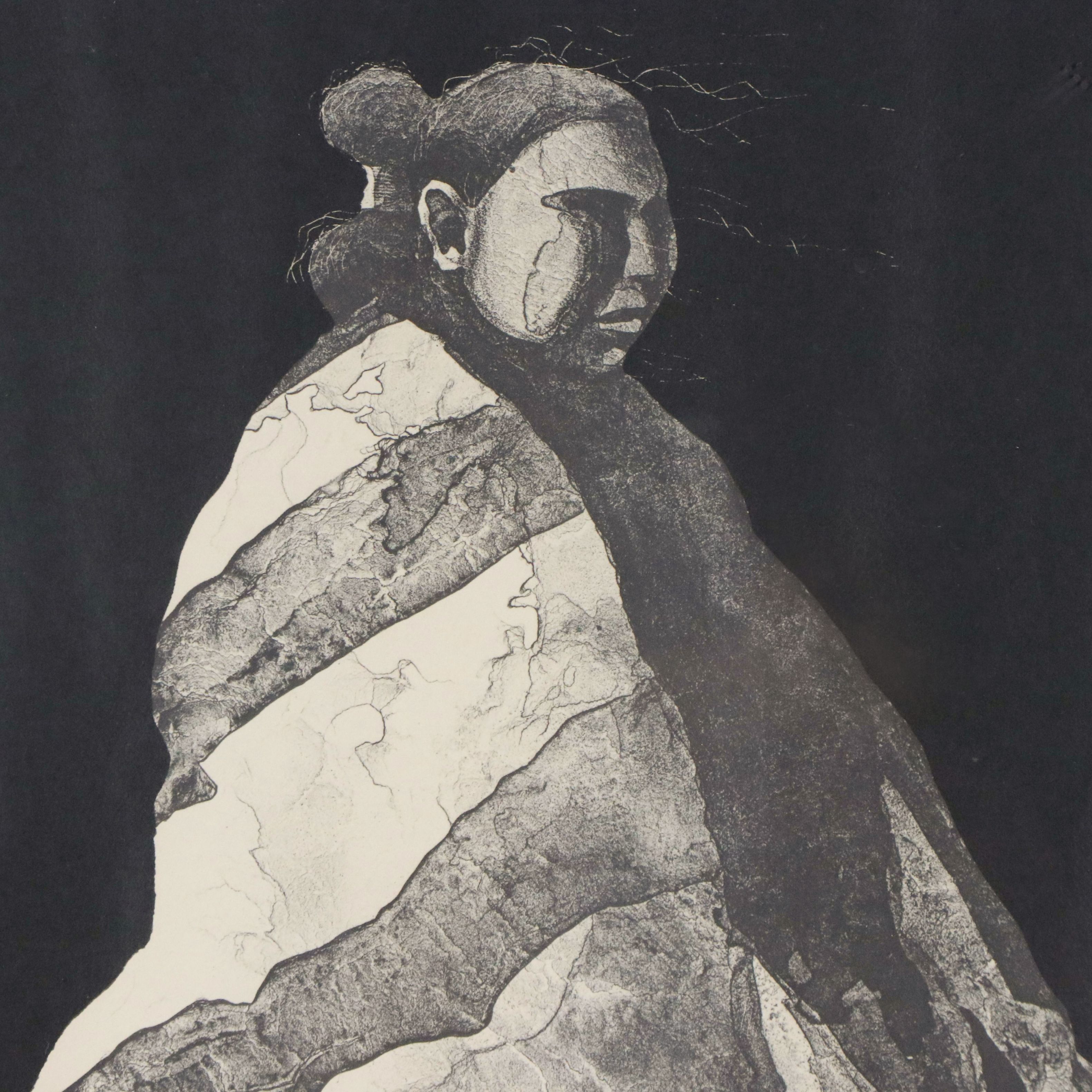 Ed Singer Halftone Gallery Poster, 1979