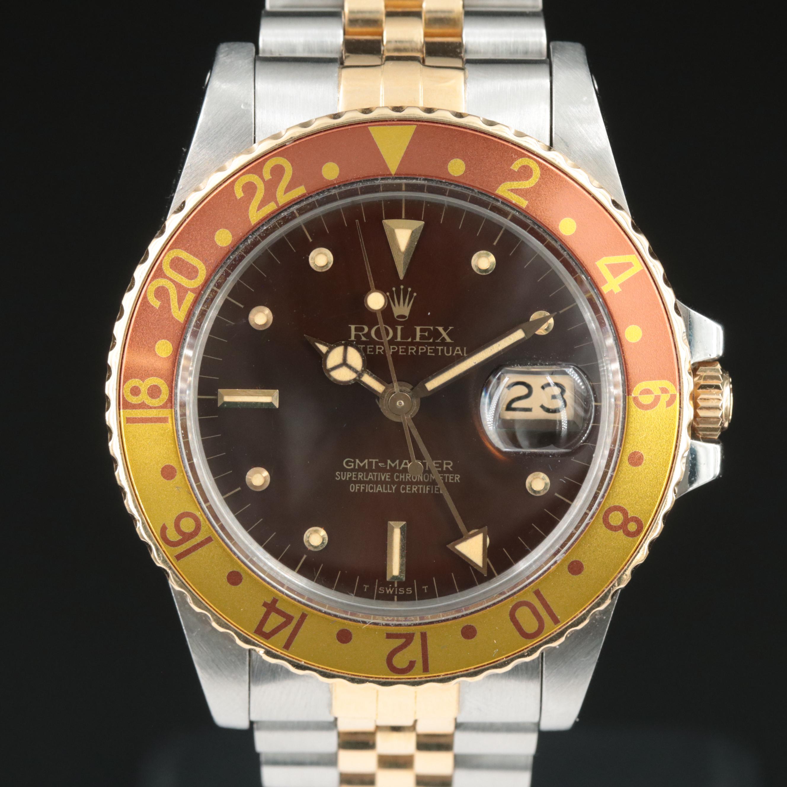 1984 Rolex GMT-Master "Root Beer" 16753 Watch