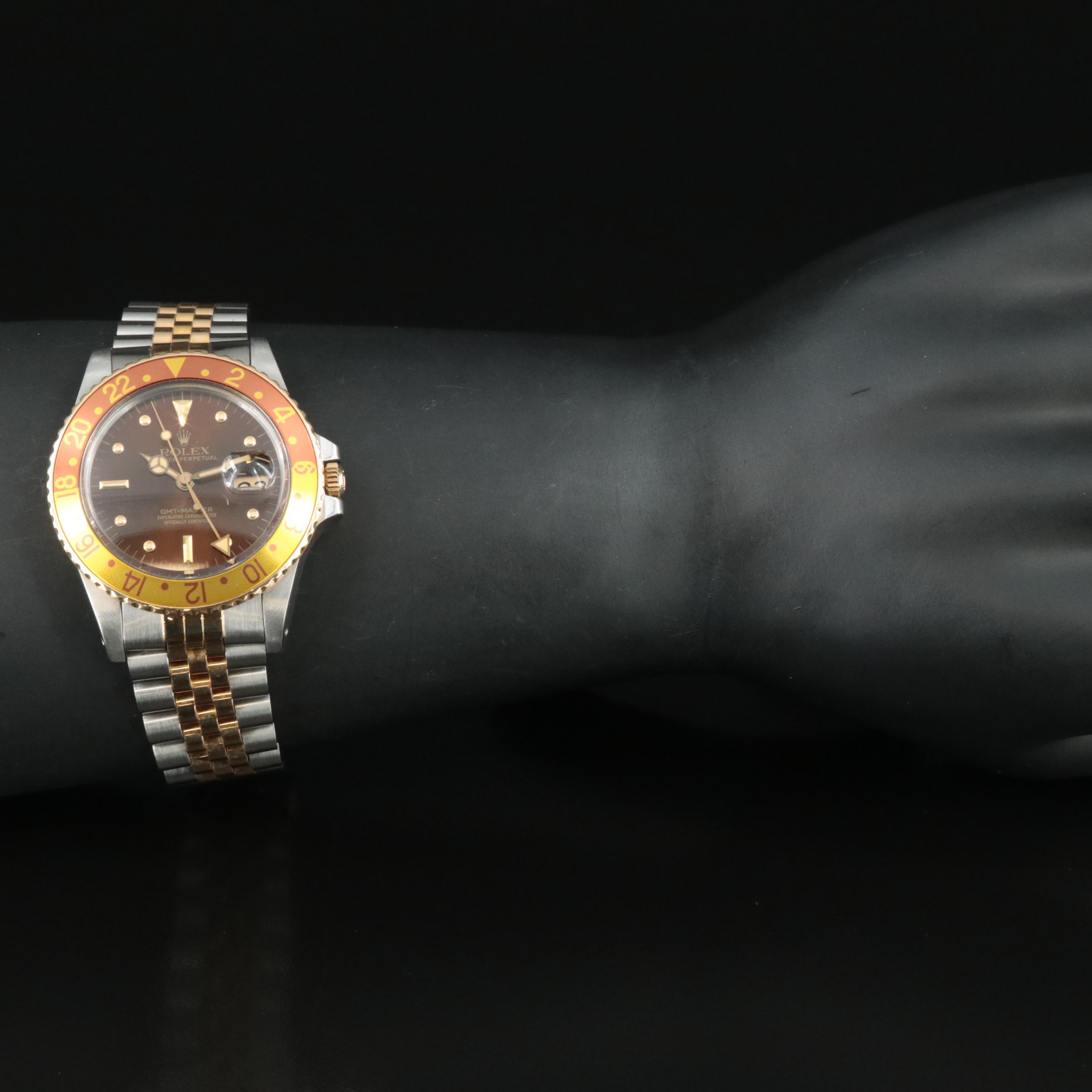 1984 Rolex GMT-Master "Root Beer" 16753 Watch