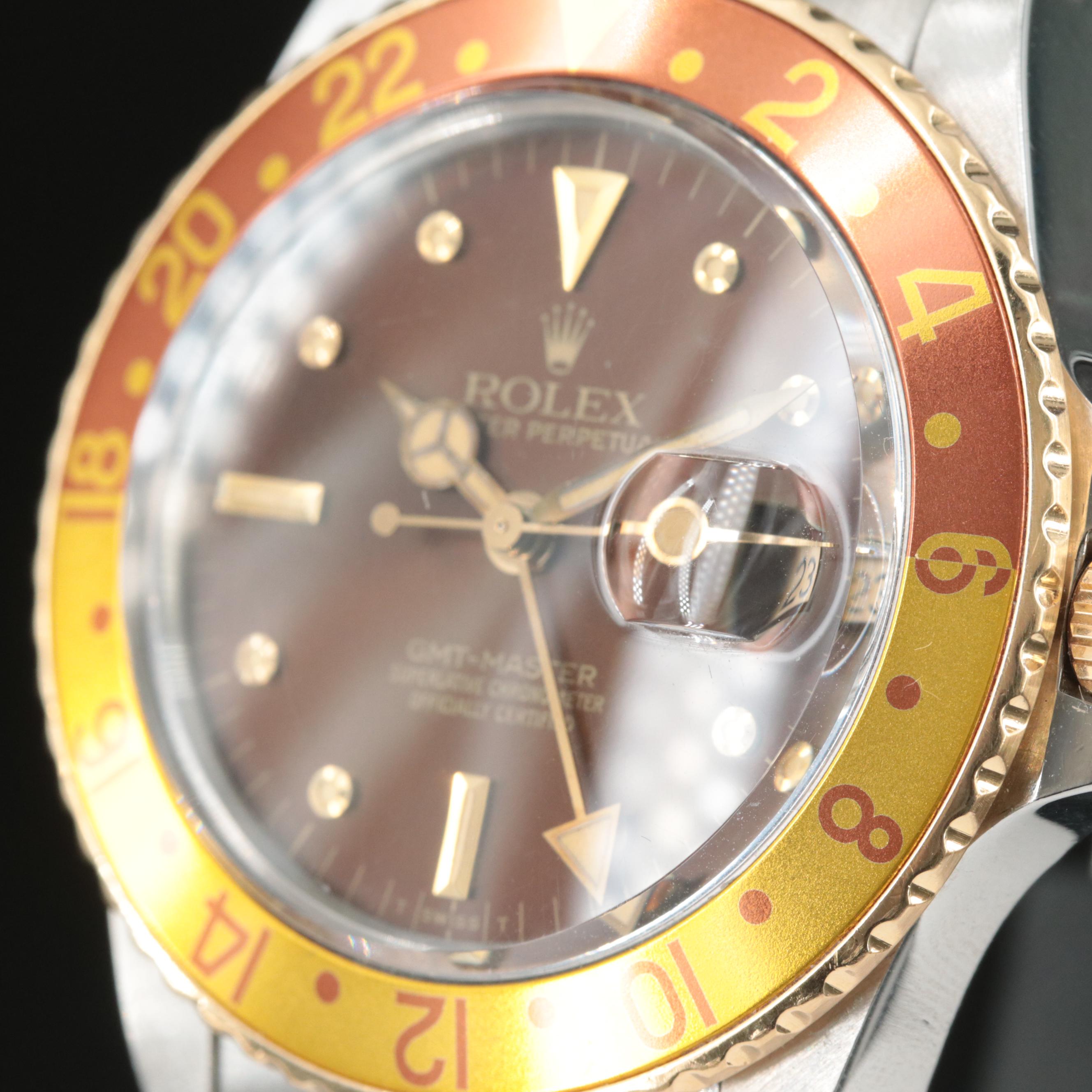 1984 Rolex GMT-Master "Root Beer" 16753 Watch