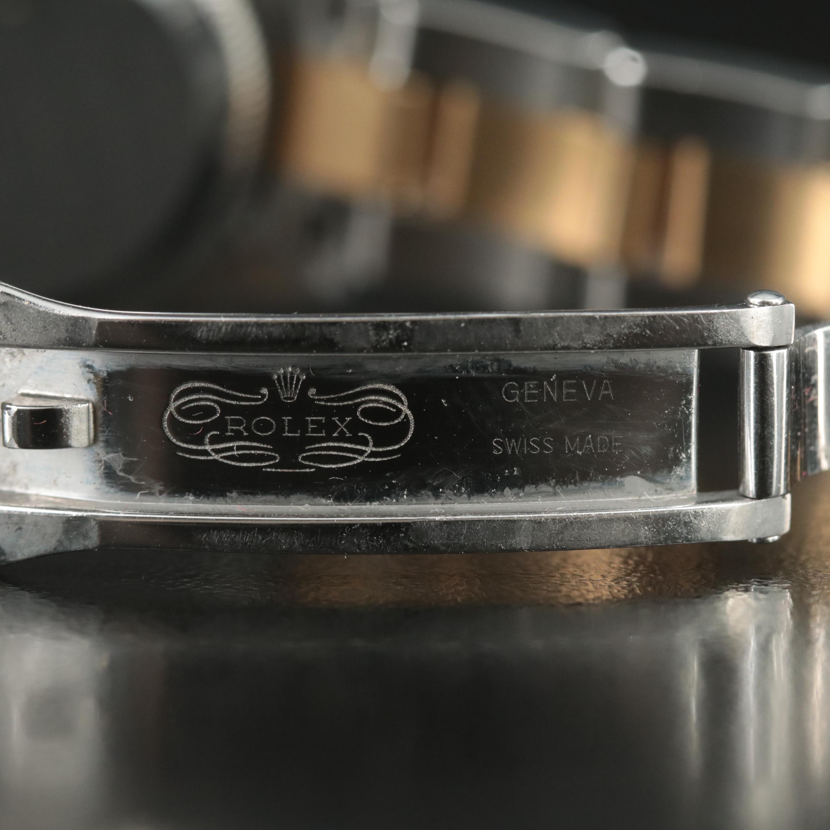 2004 Rolex Silver Jubilee Factory Diamond Dial Datejust Watch