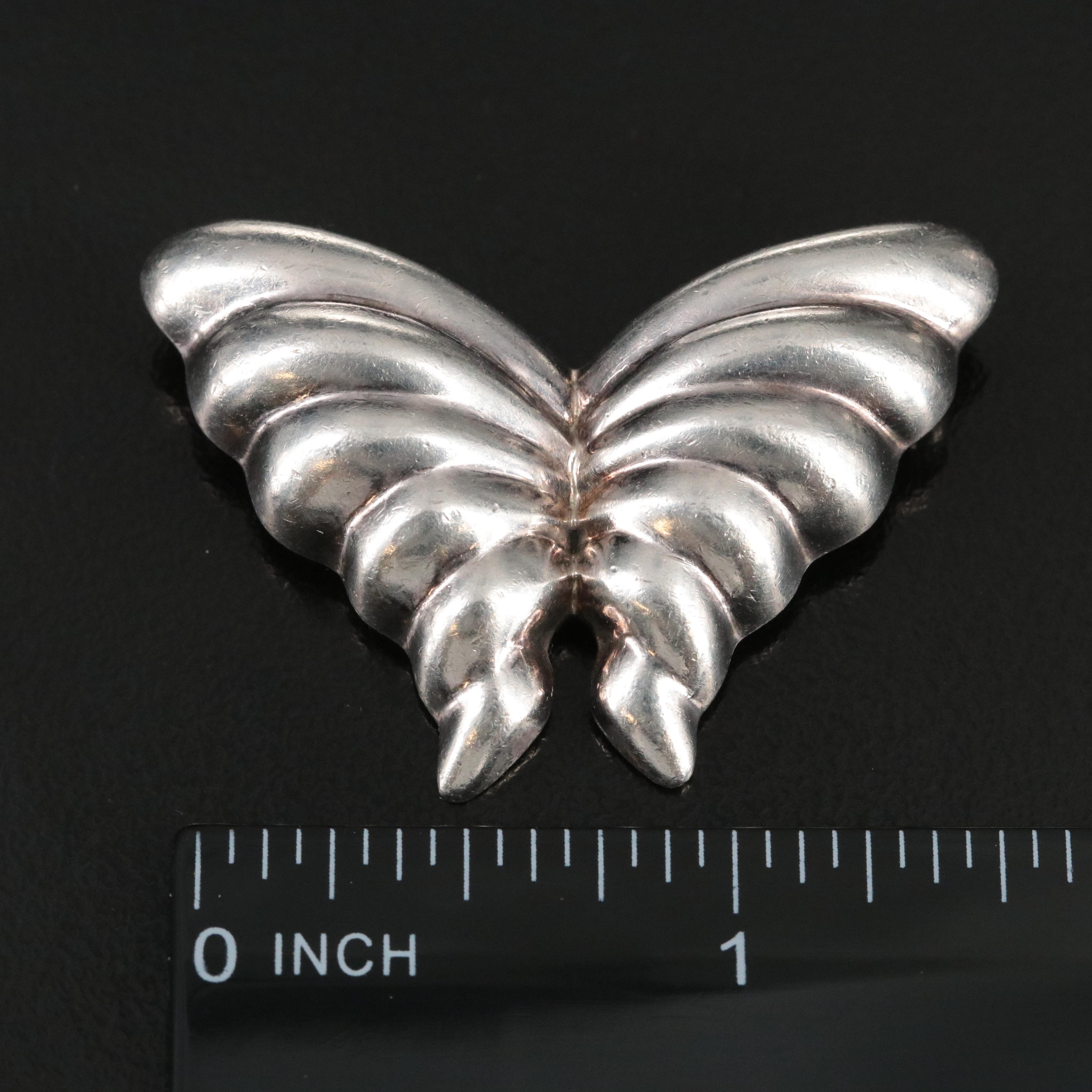 Tiffany & Co. Mexican Sterling Butterfly Brooch