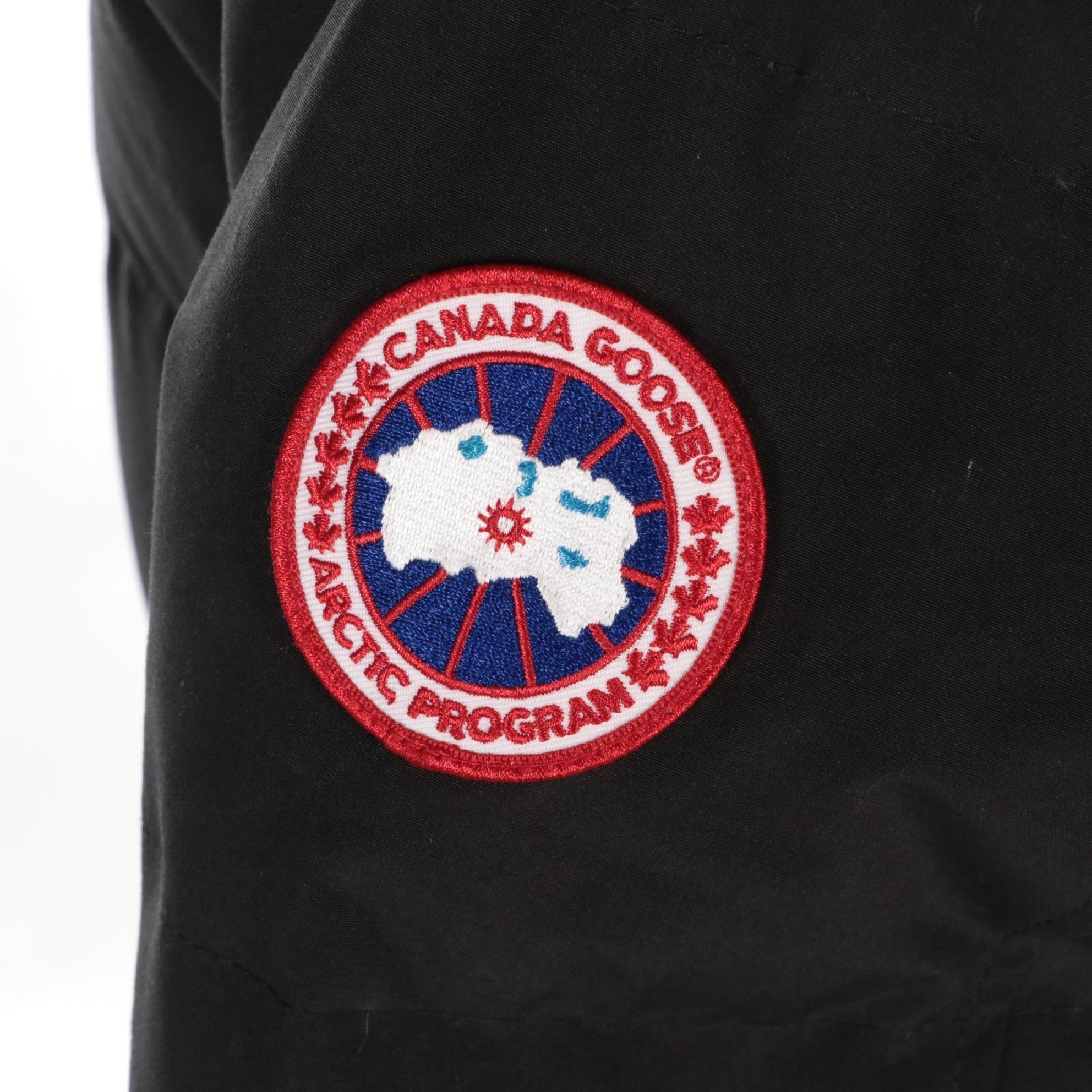 Canada Goose Black Shelburne Parka Heritage With Coyote Fur Hood Trim