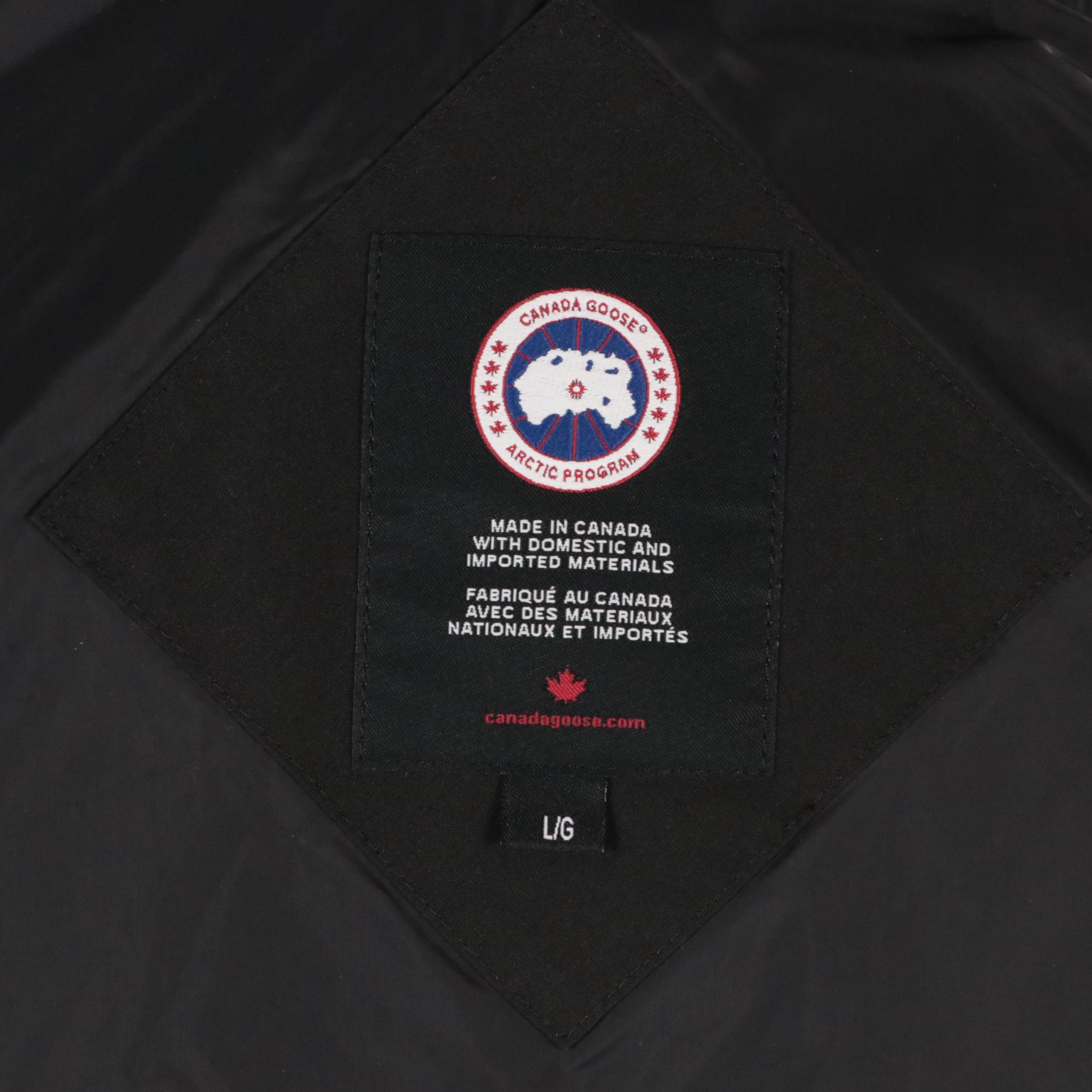 Canada Goose Black Shelburne Parka Heritage With Coyote Fur Hood Trim