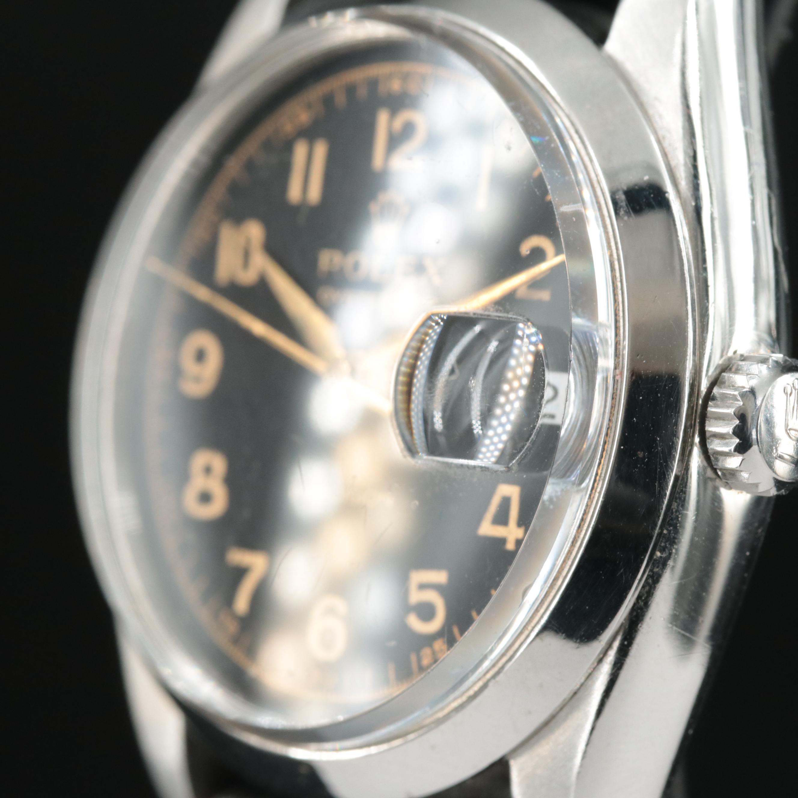 1967 Rolex Oyster Date Precision Stainless Steel Watch