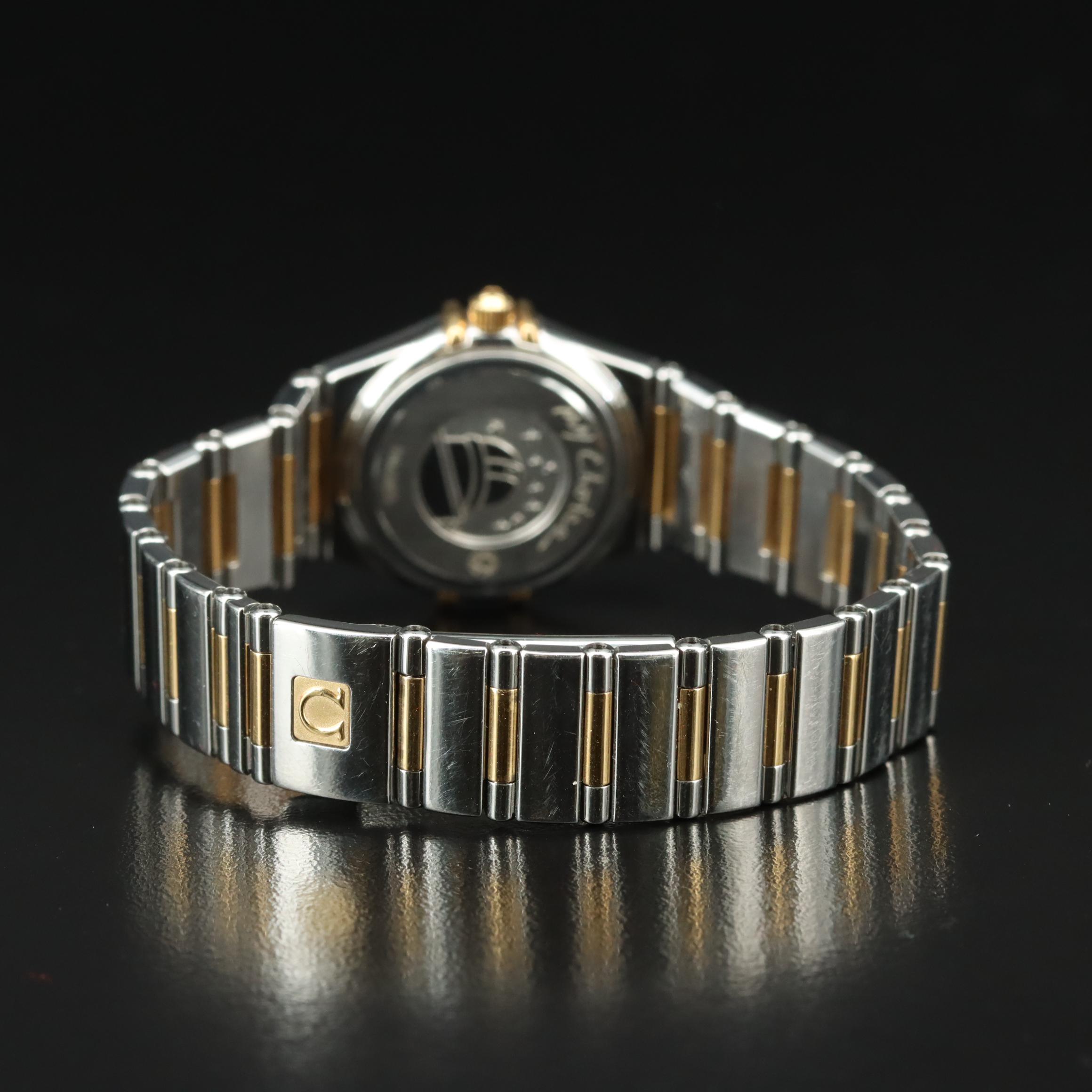 Omega Constellation 795.1243 Mother-of-Pearl 18K Steel Watch