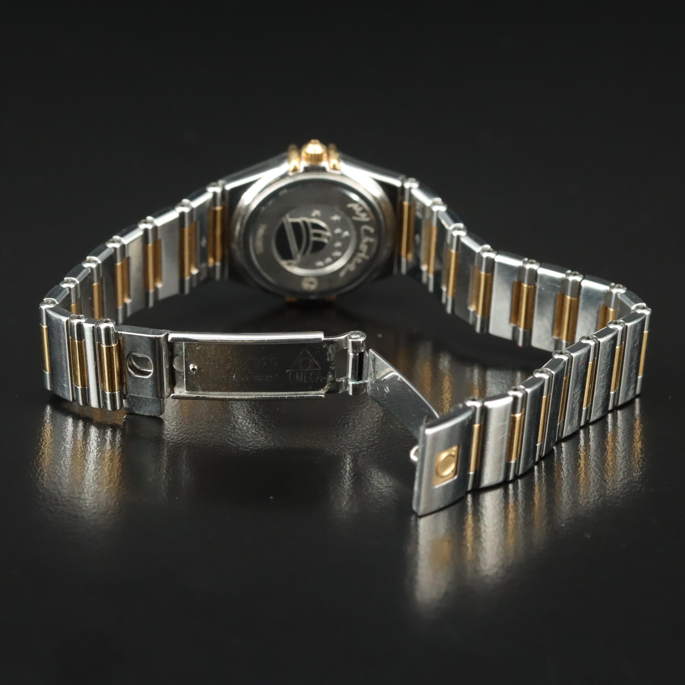 Omega Constellation 795.1243 Mother-of-Pearl 18K Steel Watch