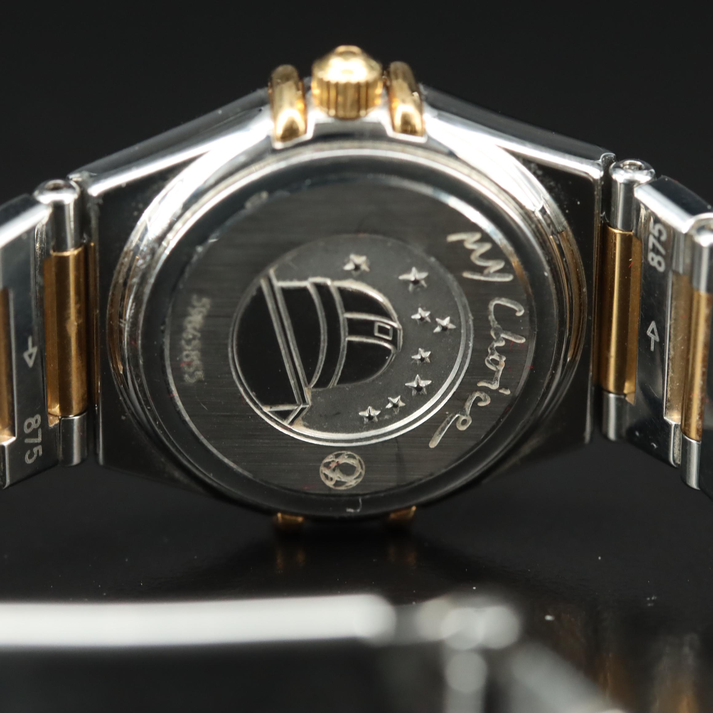 Omega Constellation 795.1243 Mother-of-Pearl 18K Steel Watch