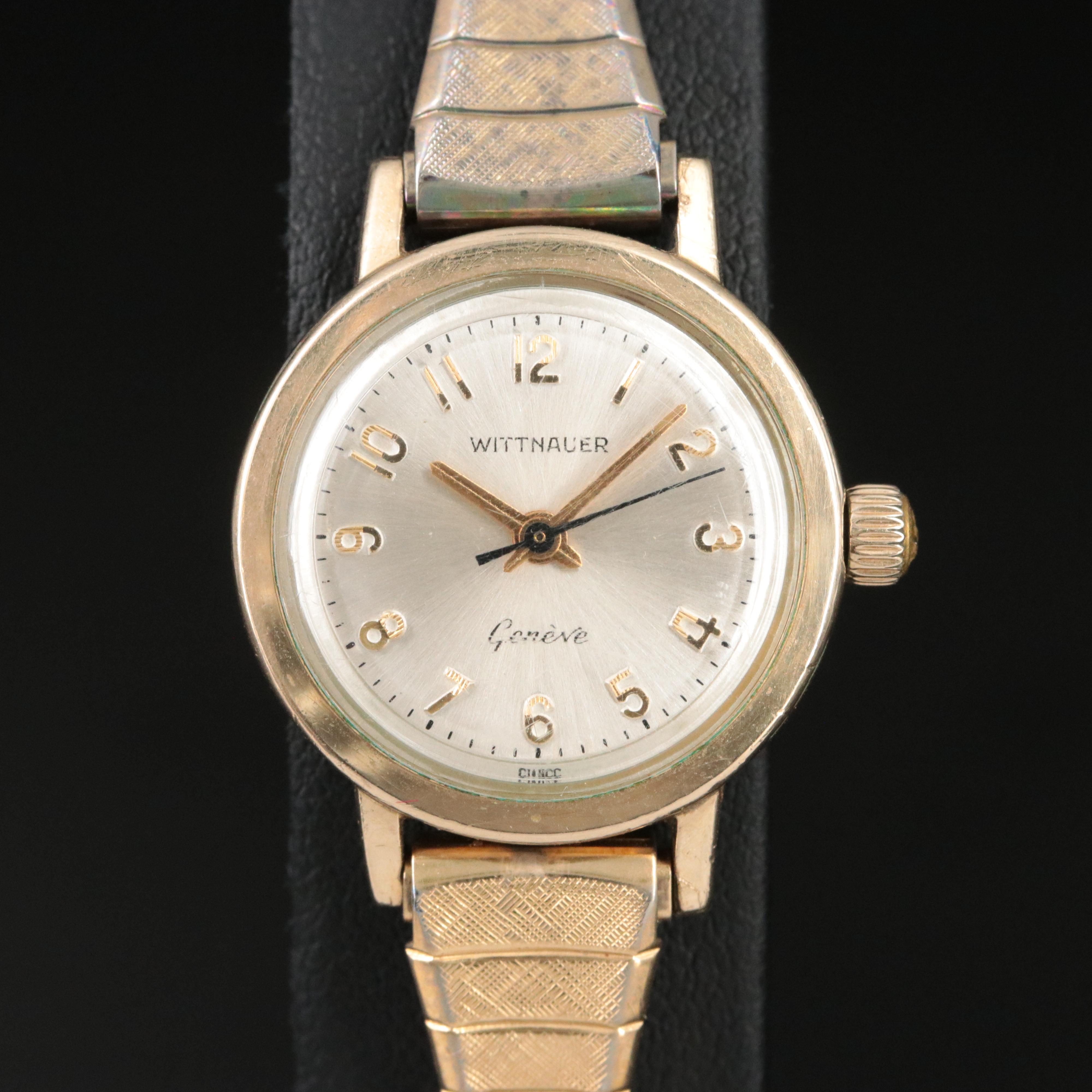 Vintage Wittnauer Gold-Plated Mechanical Watch