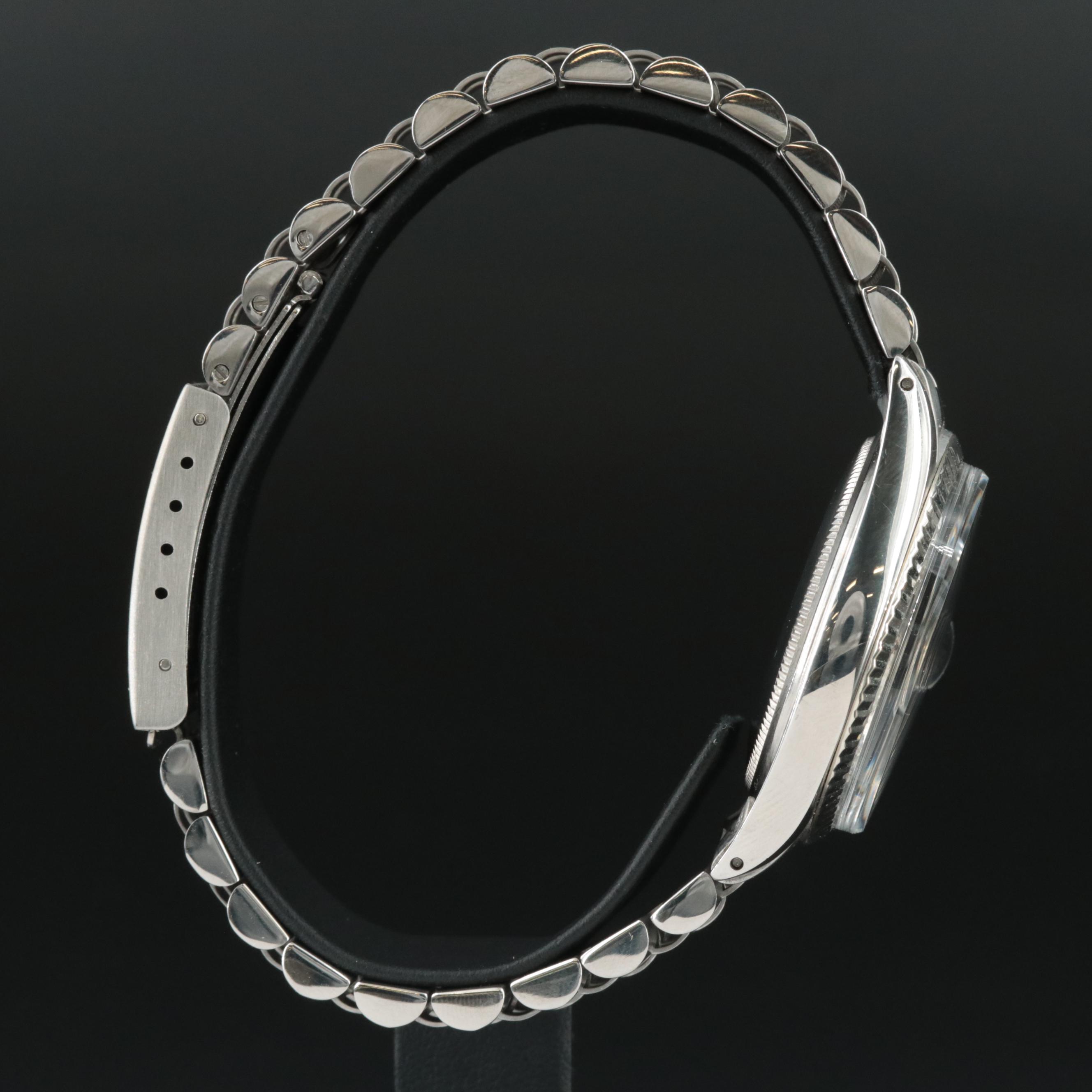 1968 Rolex Custom Diamond Dial and Band Datejust Watch