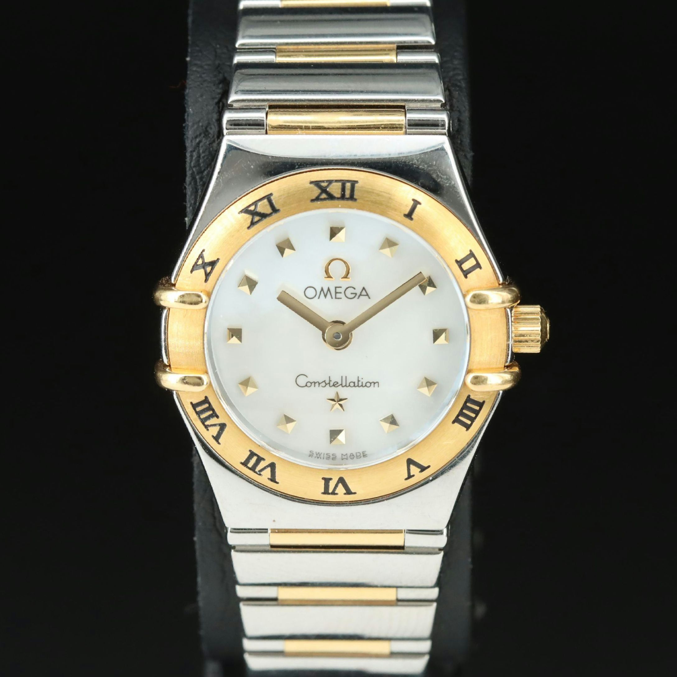Omega Constellation 795.1243 Mother-of-Pearl 18K Steel Watch
