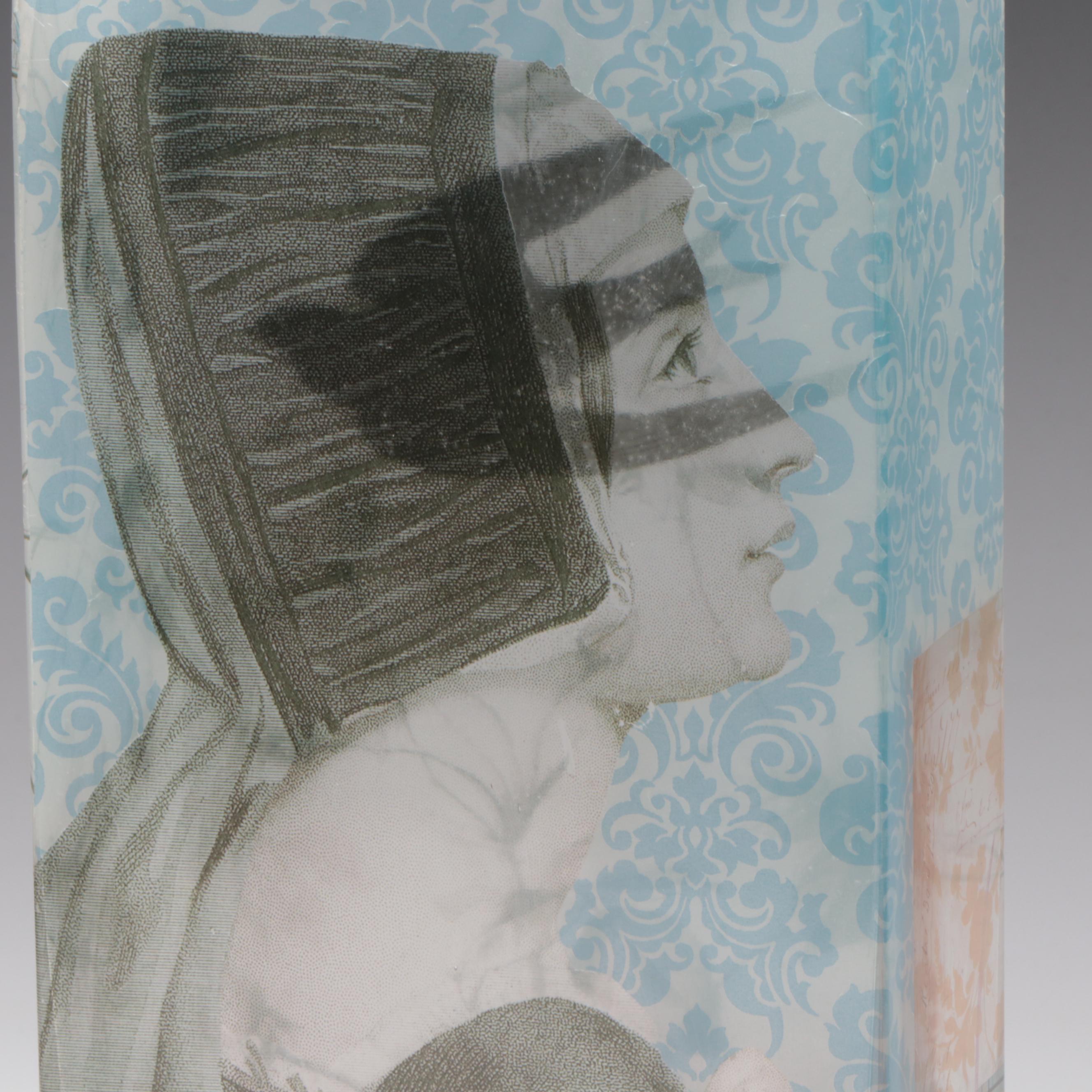 Fringe Studio Square Glass Vase