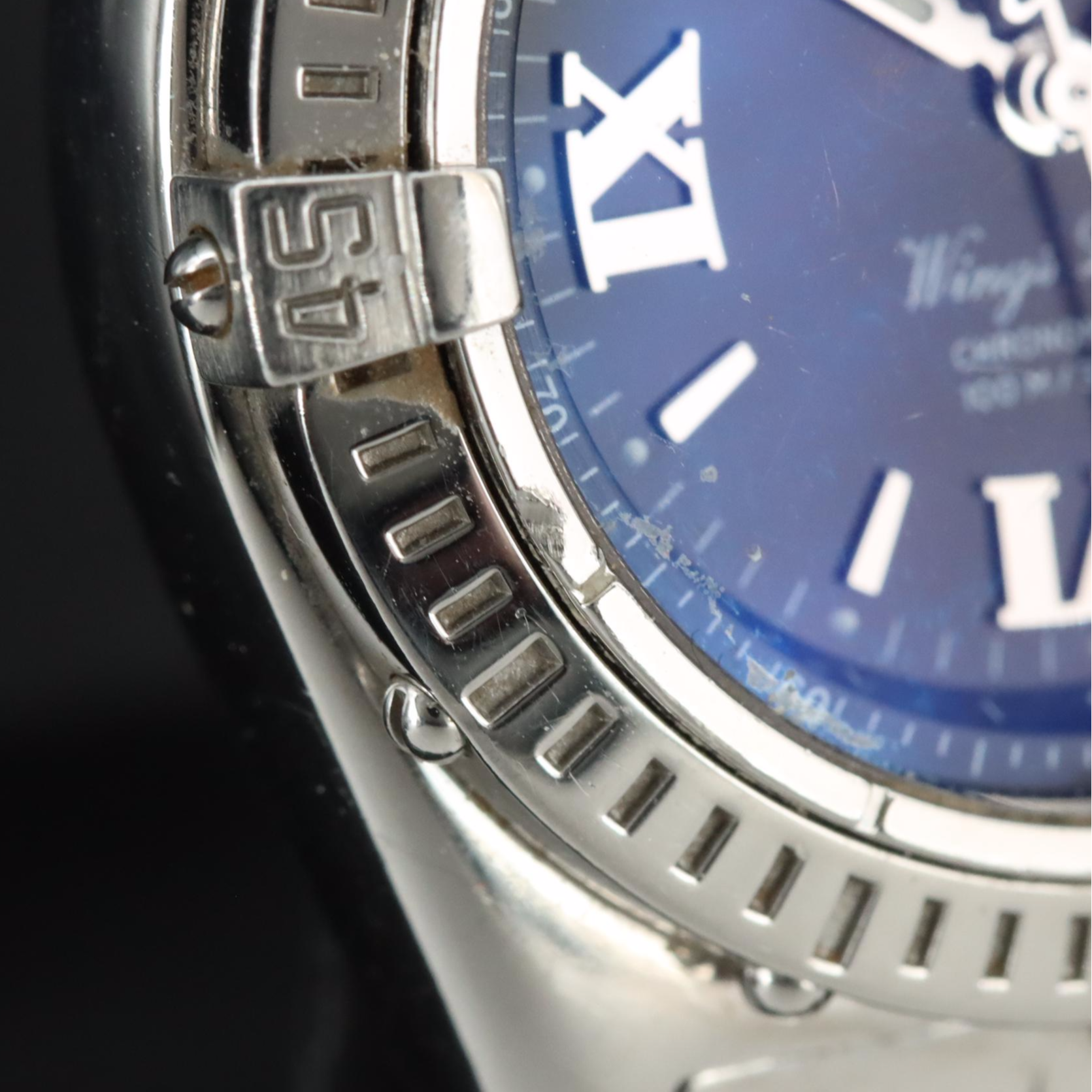 Breitling Wings Lady Stainless Steel 100M Date Quartz Watch