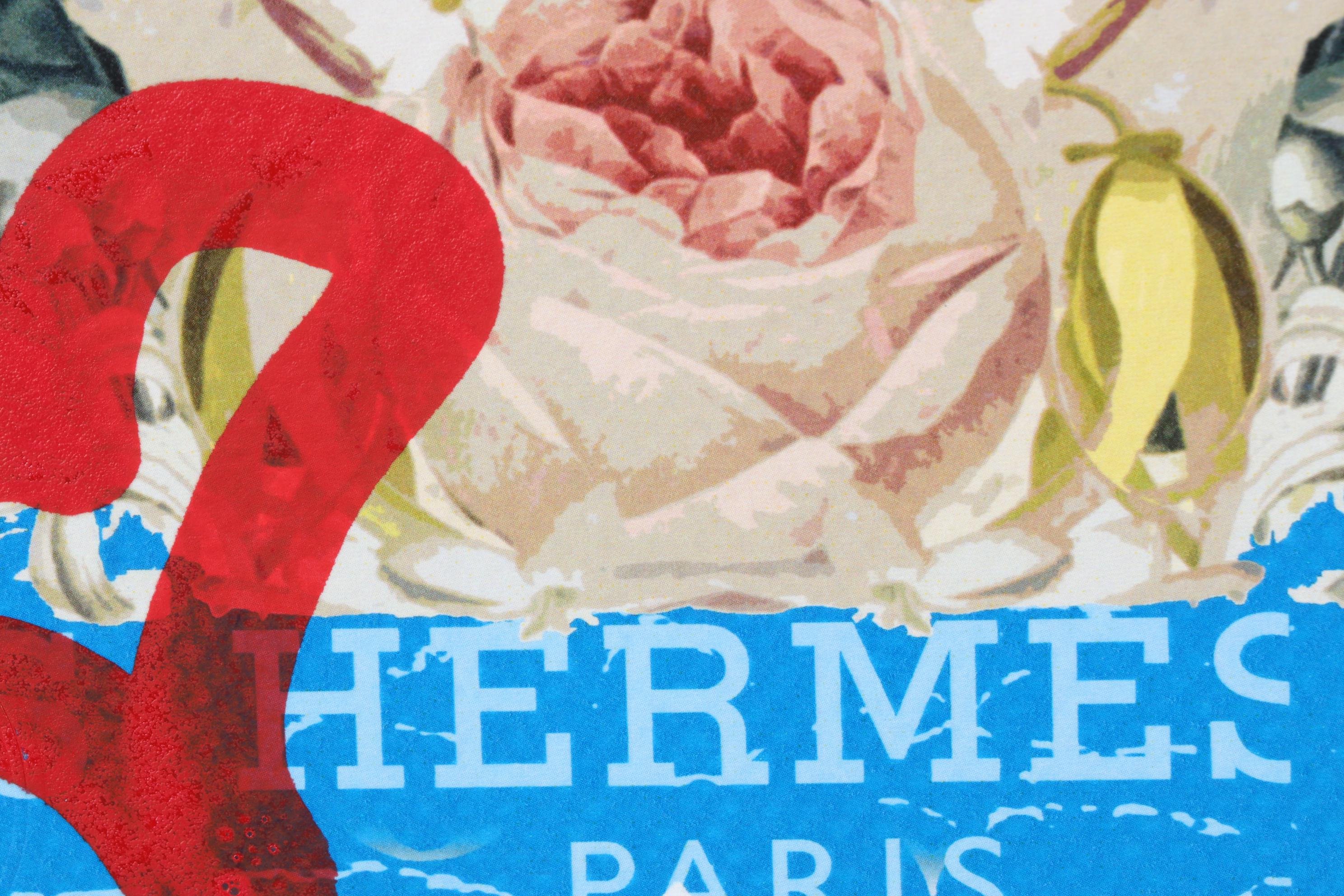 Death NYC Pop Art Graphic Print Homage to Chanel and Louis Vuitton, 2023