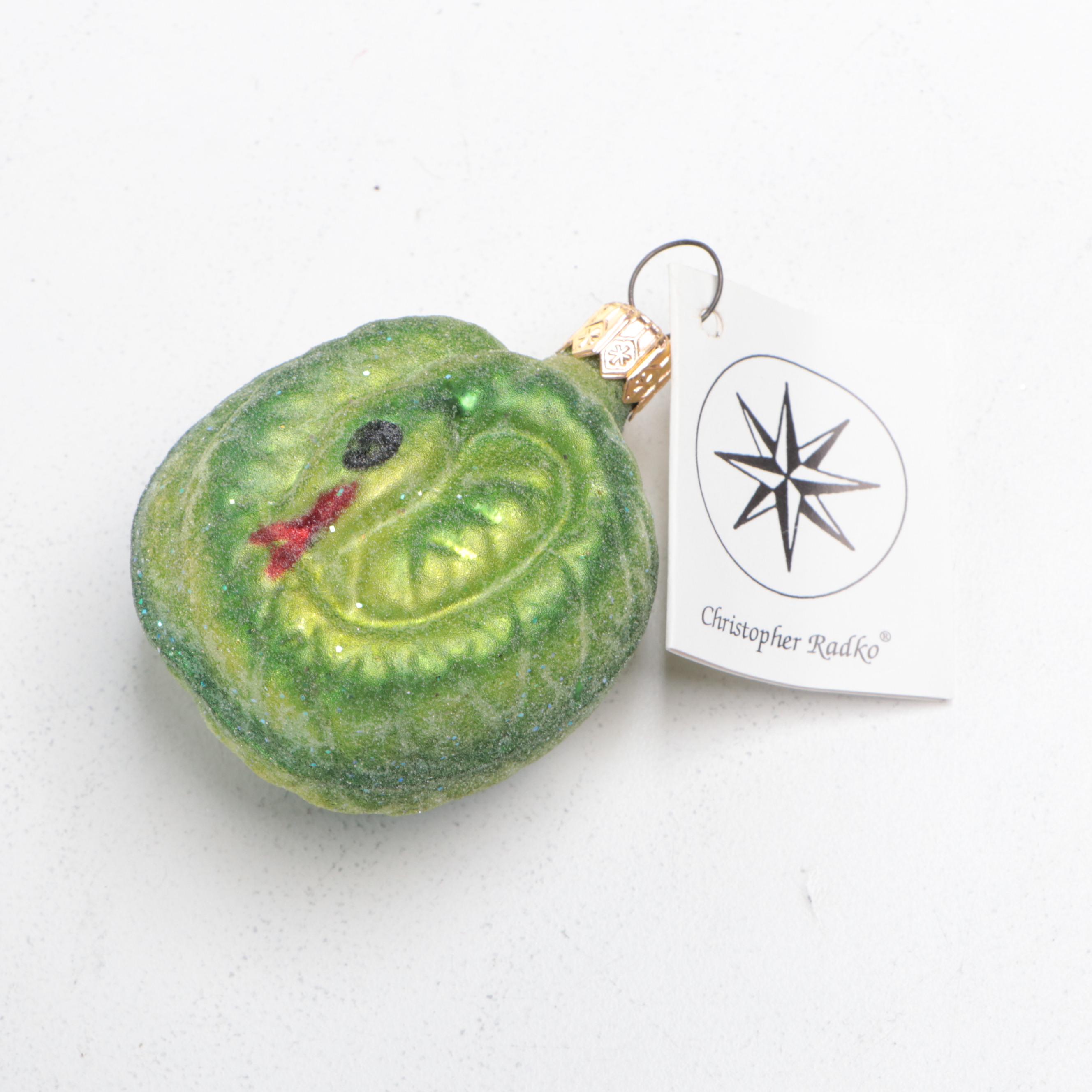 Nordstrom "Olive The Other Reindeer" Glass Ornament with More