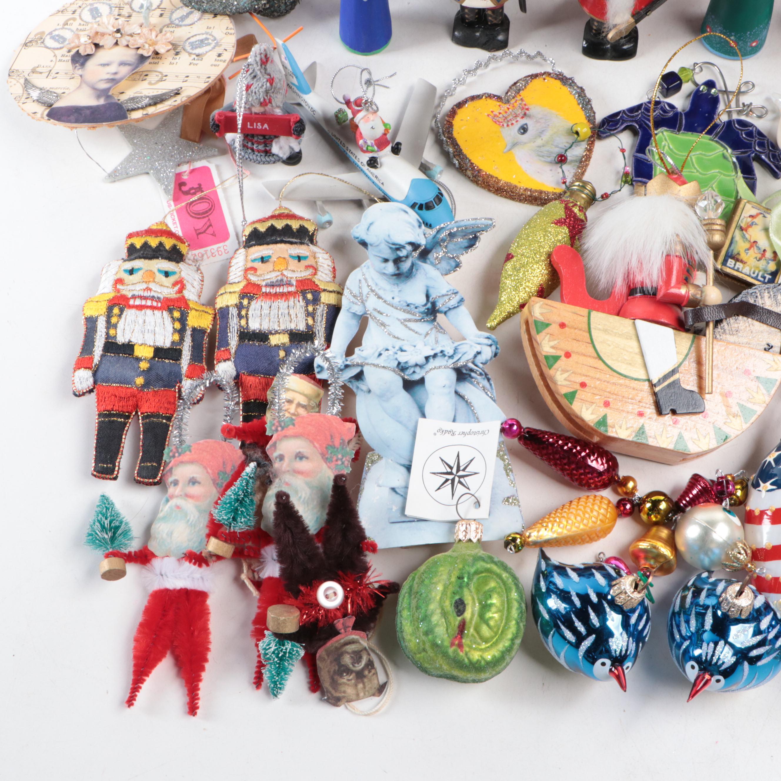 Nordstrom "Olive The Other Reindeer" Glass Ornament with More