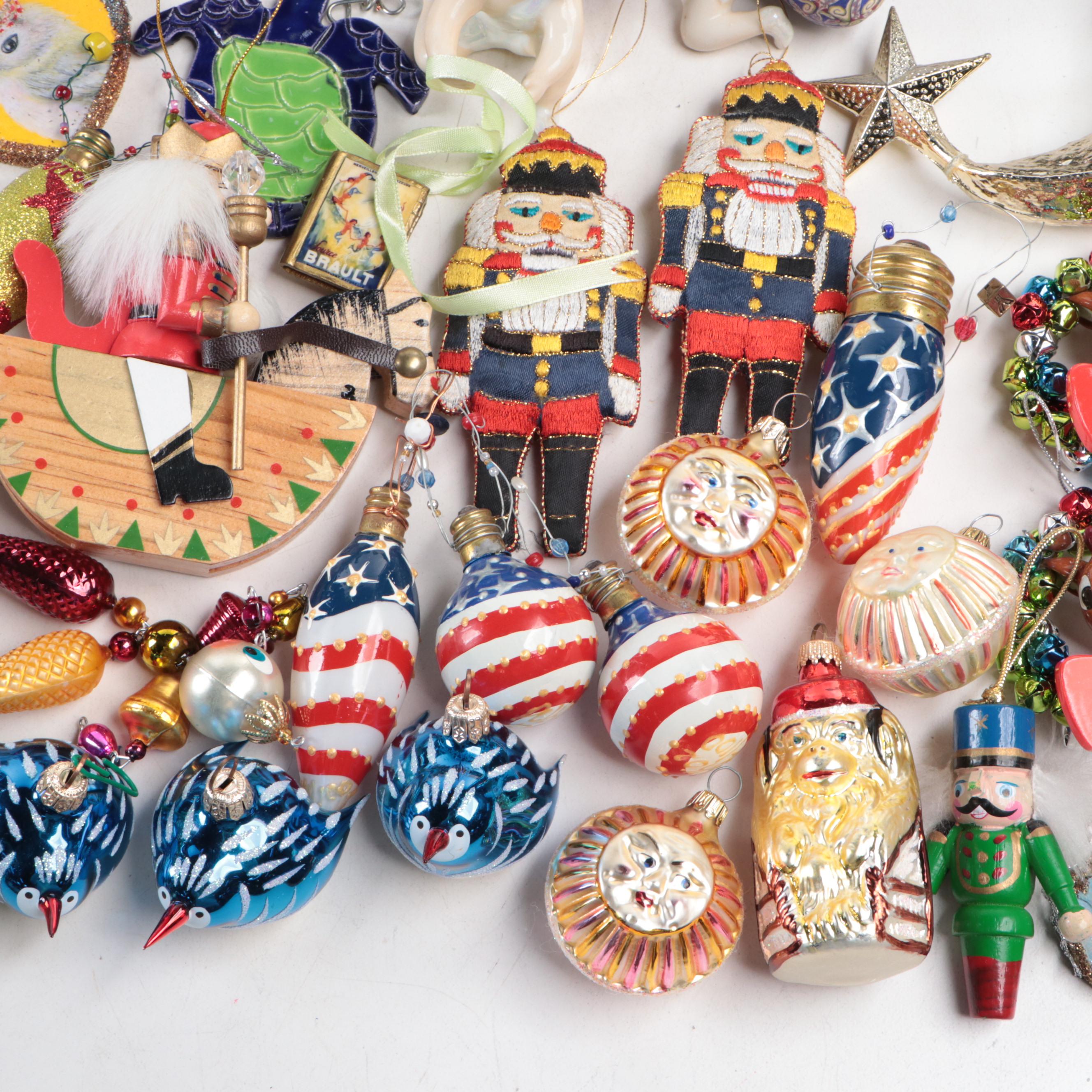 Nordstrom "Olive The Other Reindeer" Glass Ornament with More