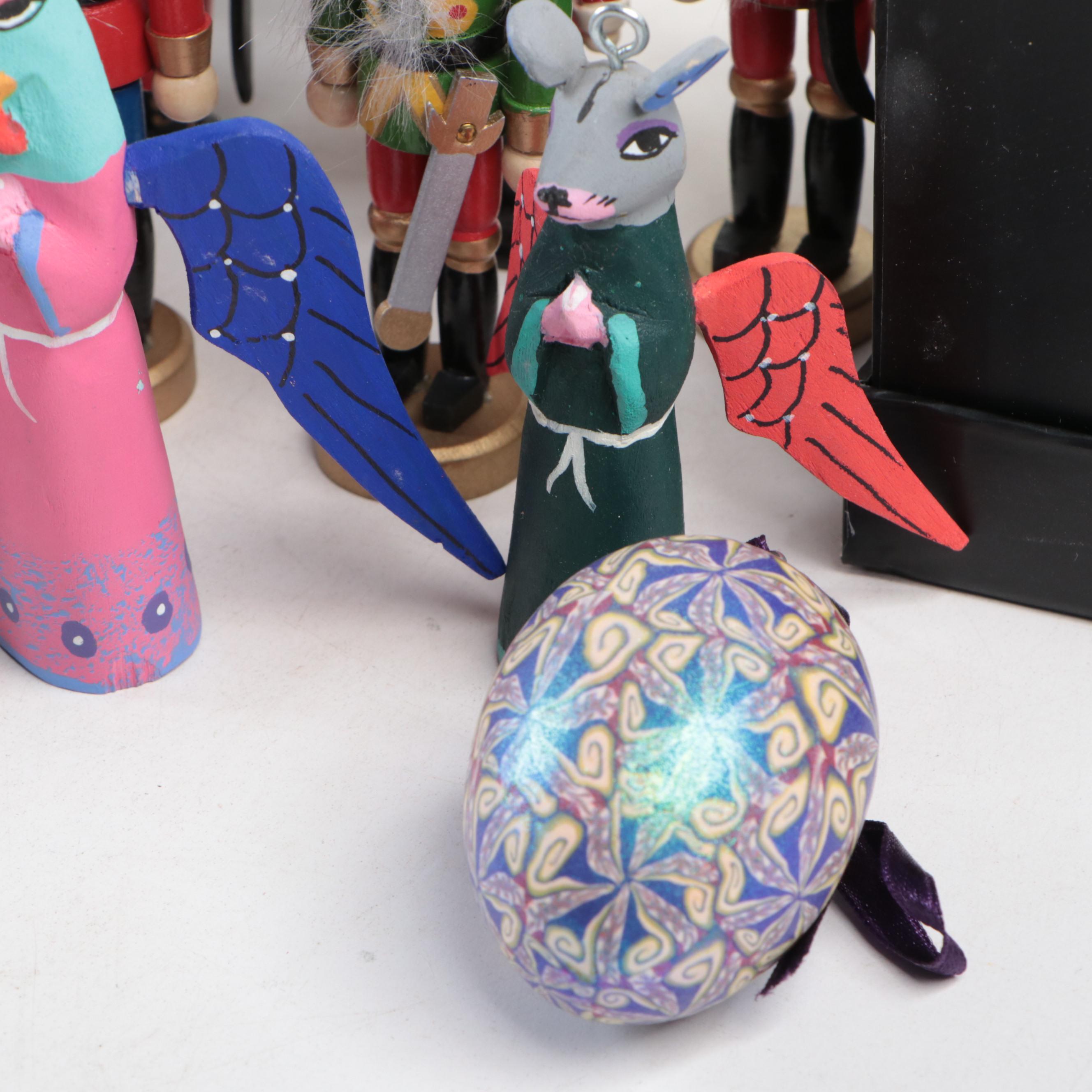 Nordstrom "Olive The Other Reindeer" Glass Ornament with More