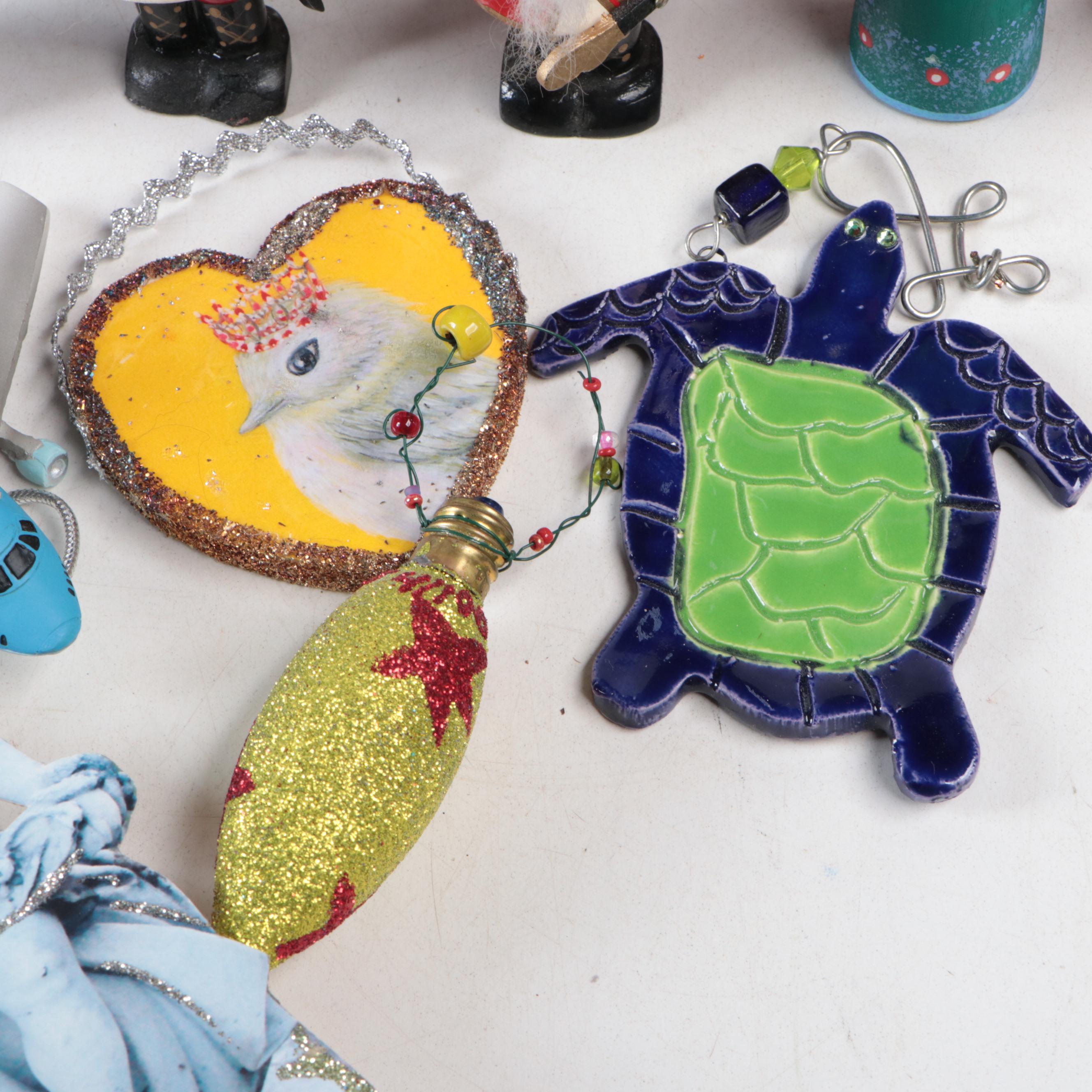 Nordstrom "Olive The Other Reindeer" Glass Ornament with More