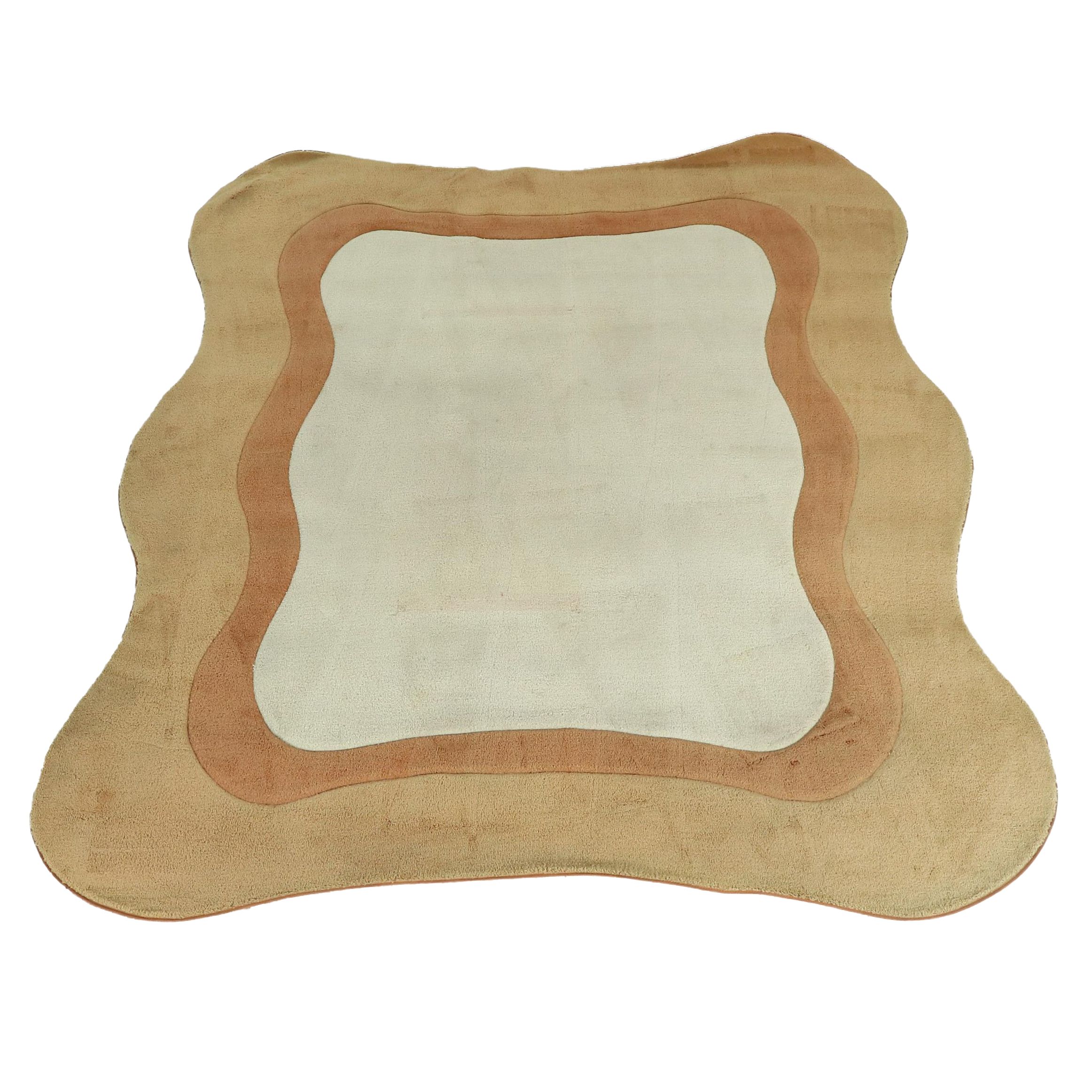 8'4 x 10'6 Machine-Made Signature Rugs Custom Area Rug, Late 20th Century