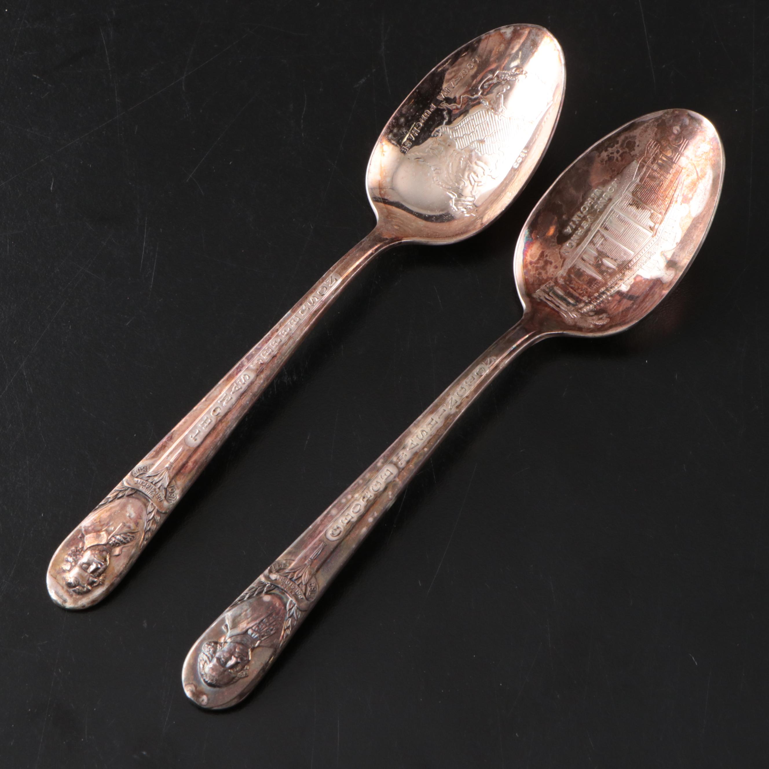 International Silver Co. "Presidential Spoons" and More Silver Plate Flatware