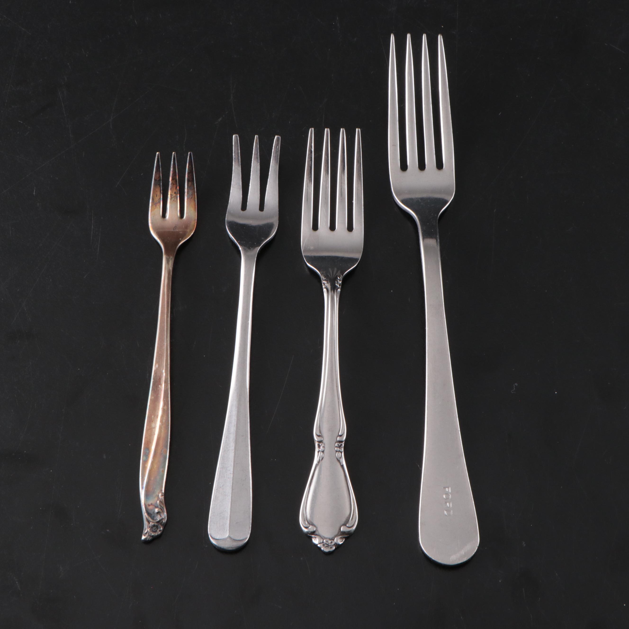 International Silver Co. "Presidential Spoons" and More Silver Plate Flatware