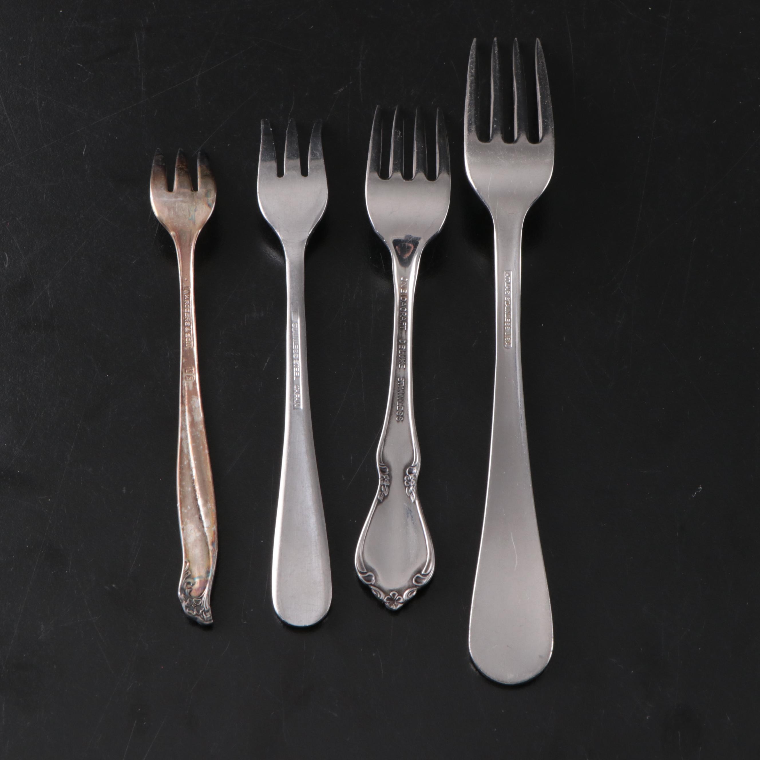International Silver Co. "Presidential Spoons" and More Silver Plate Flatware