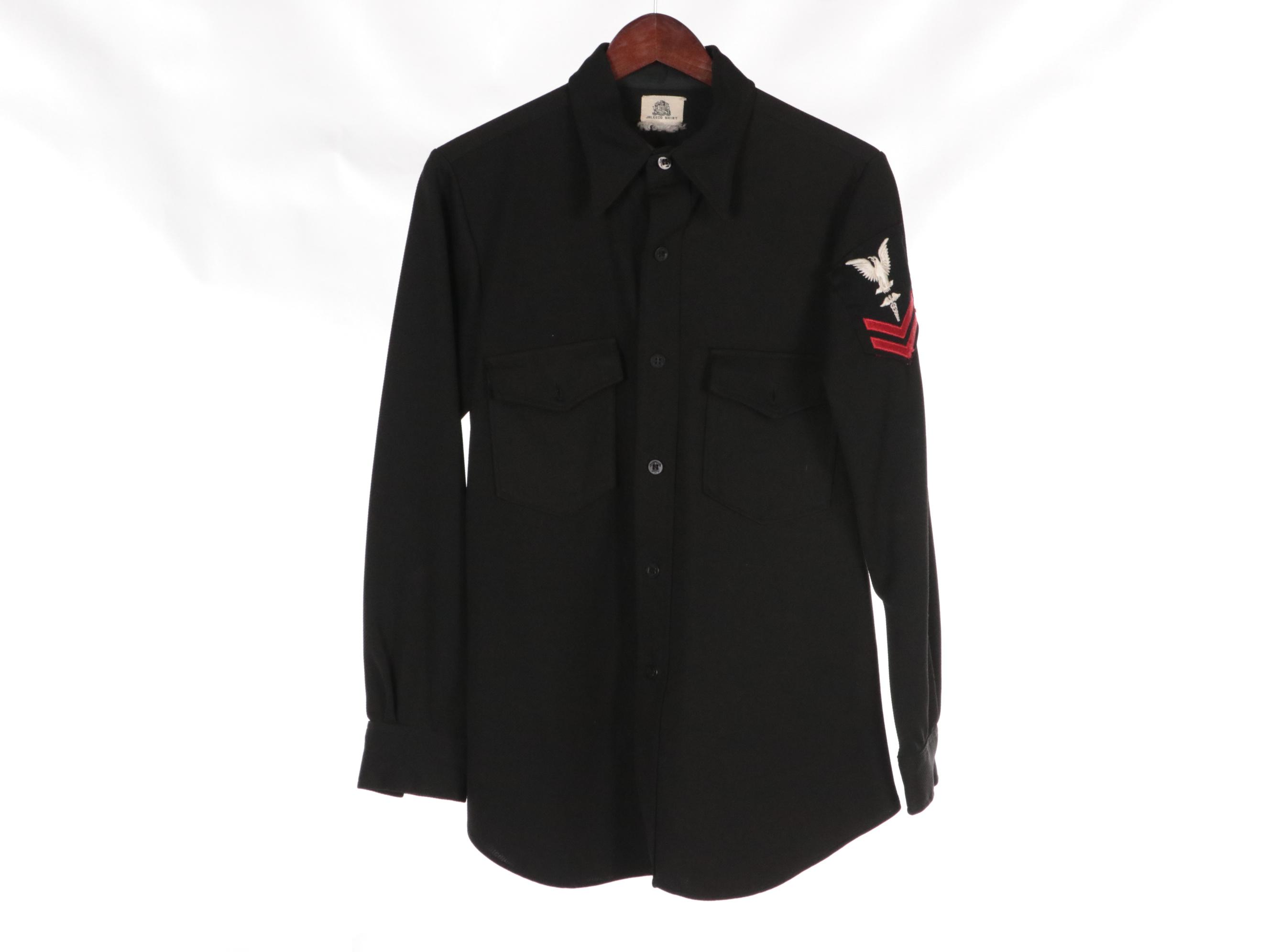 US Navy Dress Blue Service Uniform and Undress Blue Service Uniform