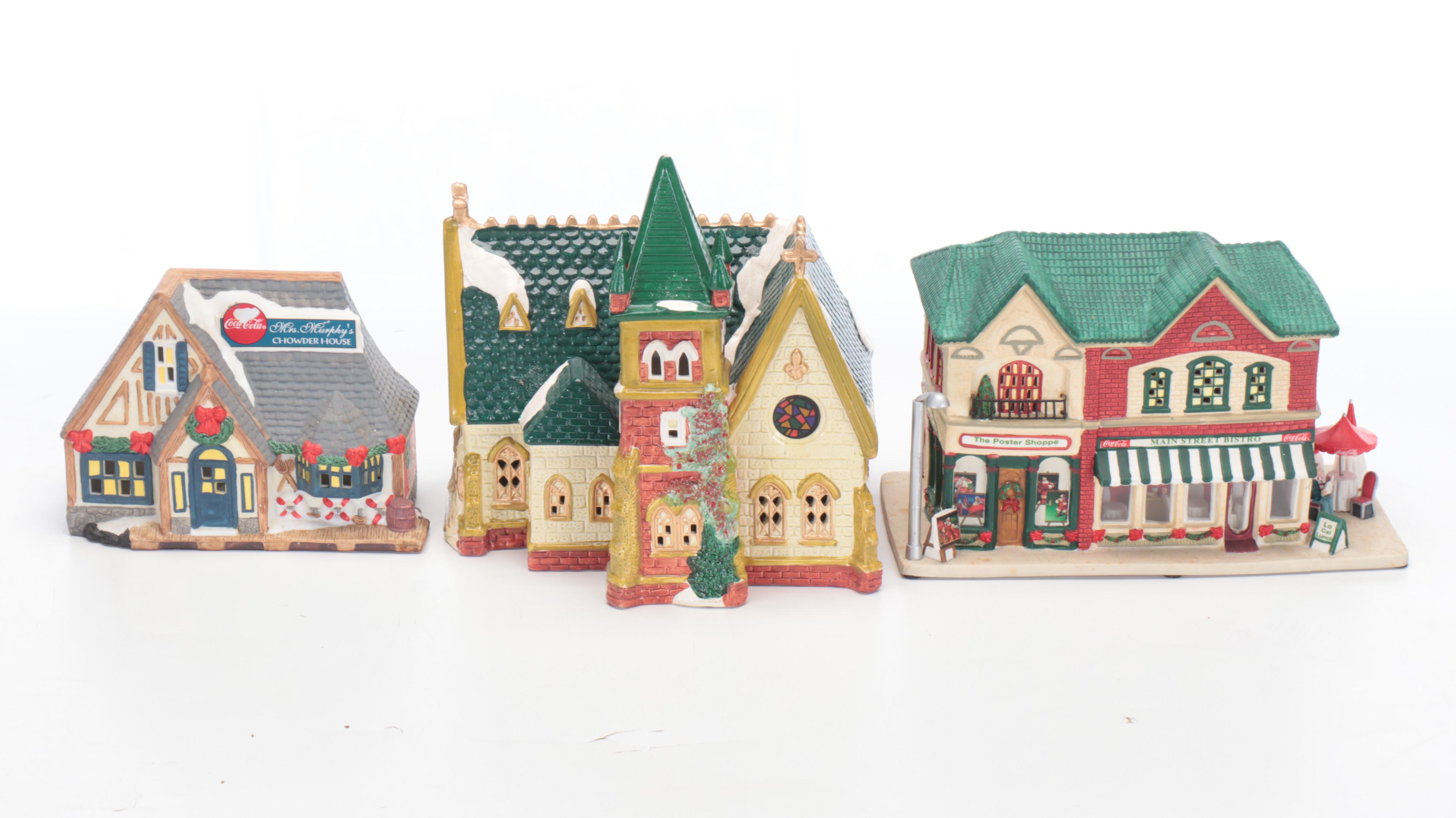 Coca-Cola "The Main Street Collection" and More Christmas Village Décor