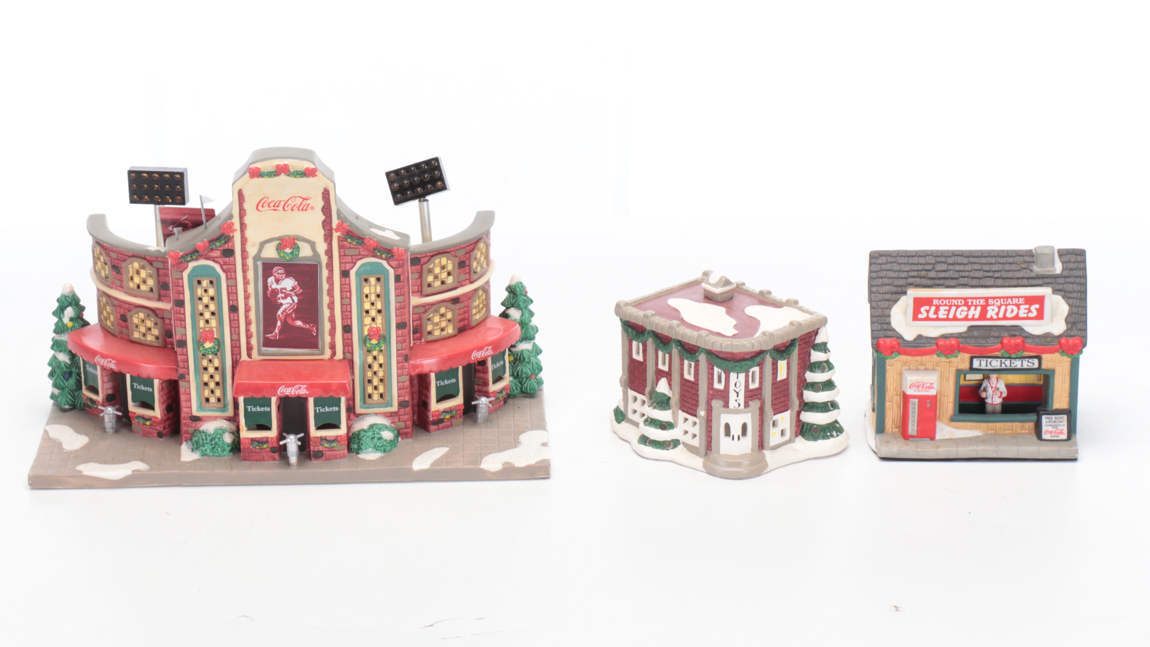 Coca-Cola "The Main Street Collection" and More Christmas Village Décor