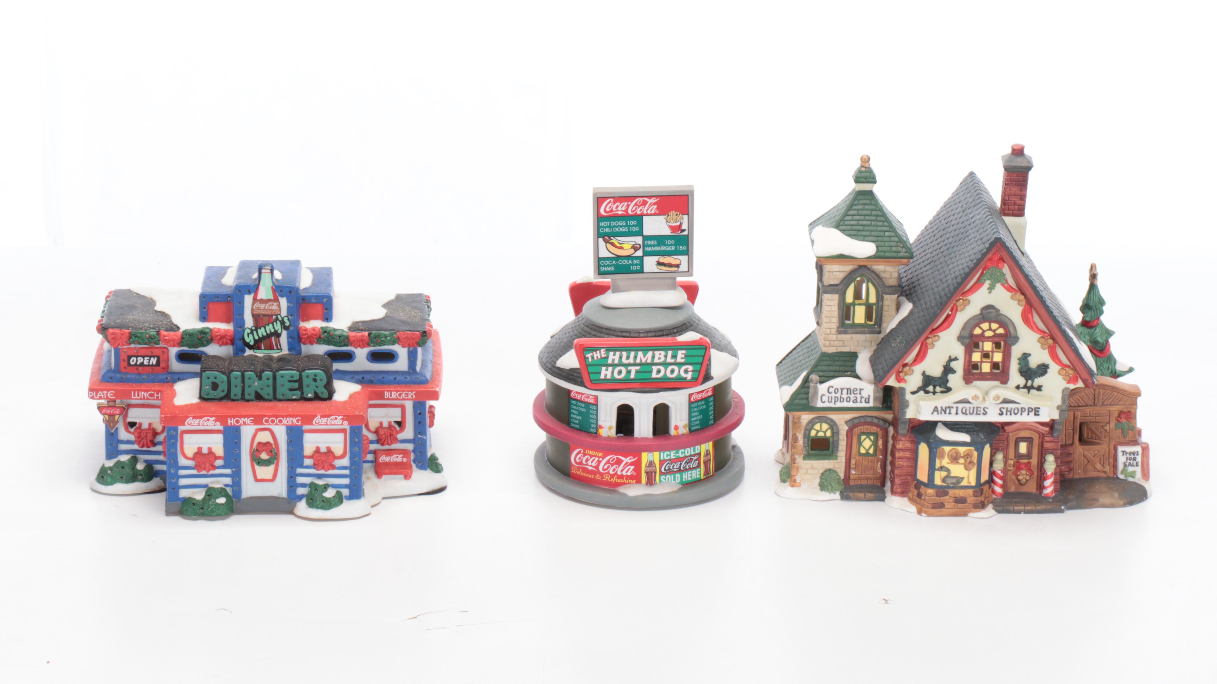 Coca-Cola "The Main Street Collection" and More Christmas Village Décor