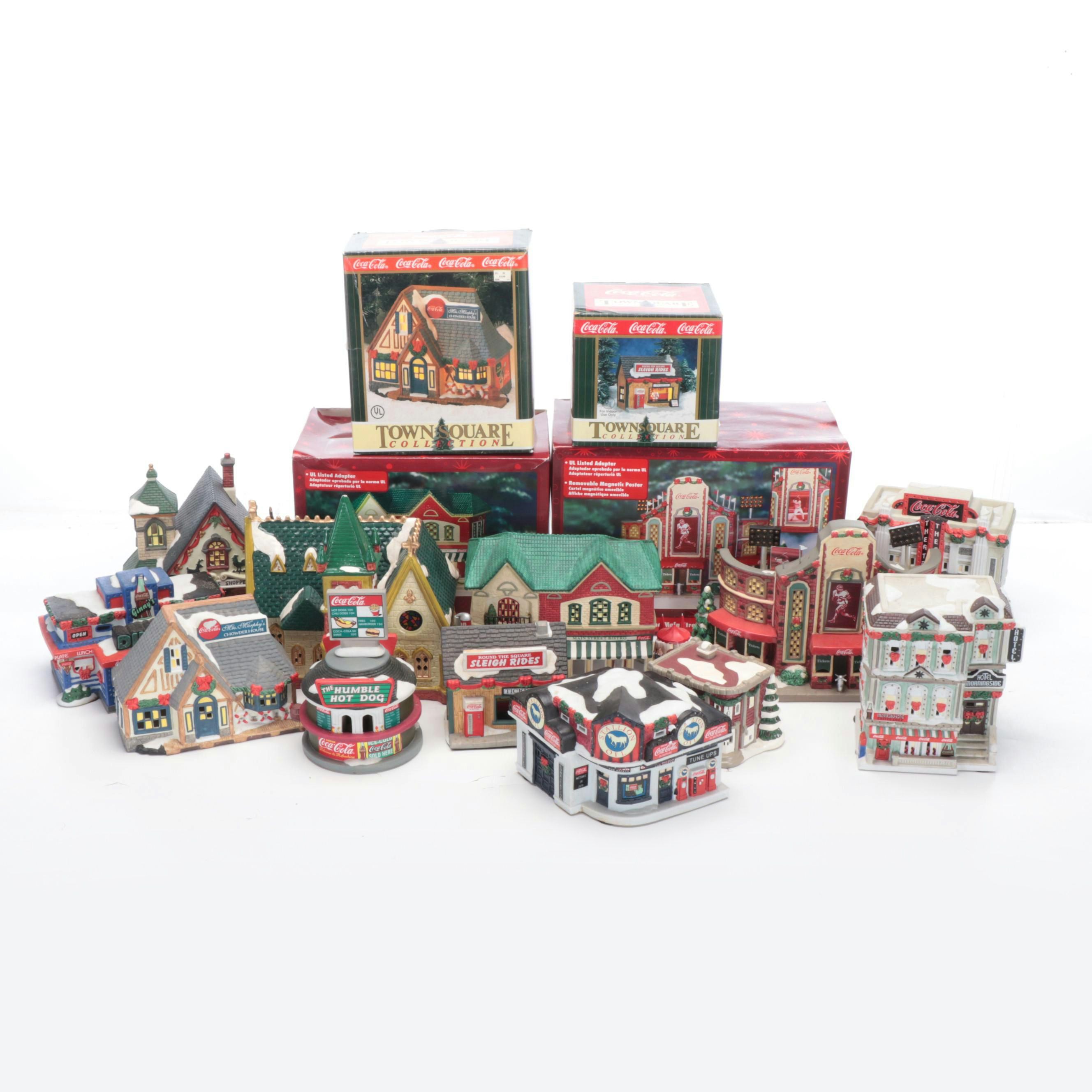 Coca-Cola "The Main Street Collection" and More Christmas Village Décor