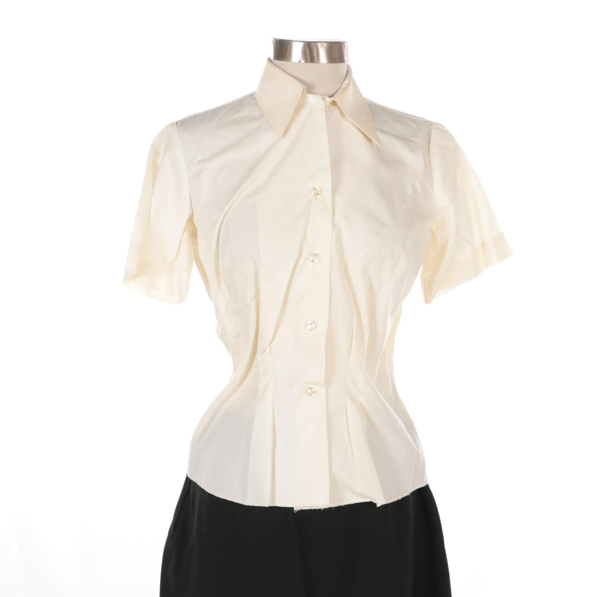 Women's Vietnam Era US Navy and 1980s US Air Force Dress Blue Uniforms