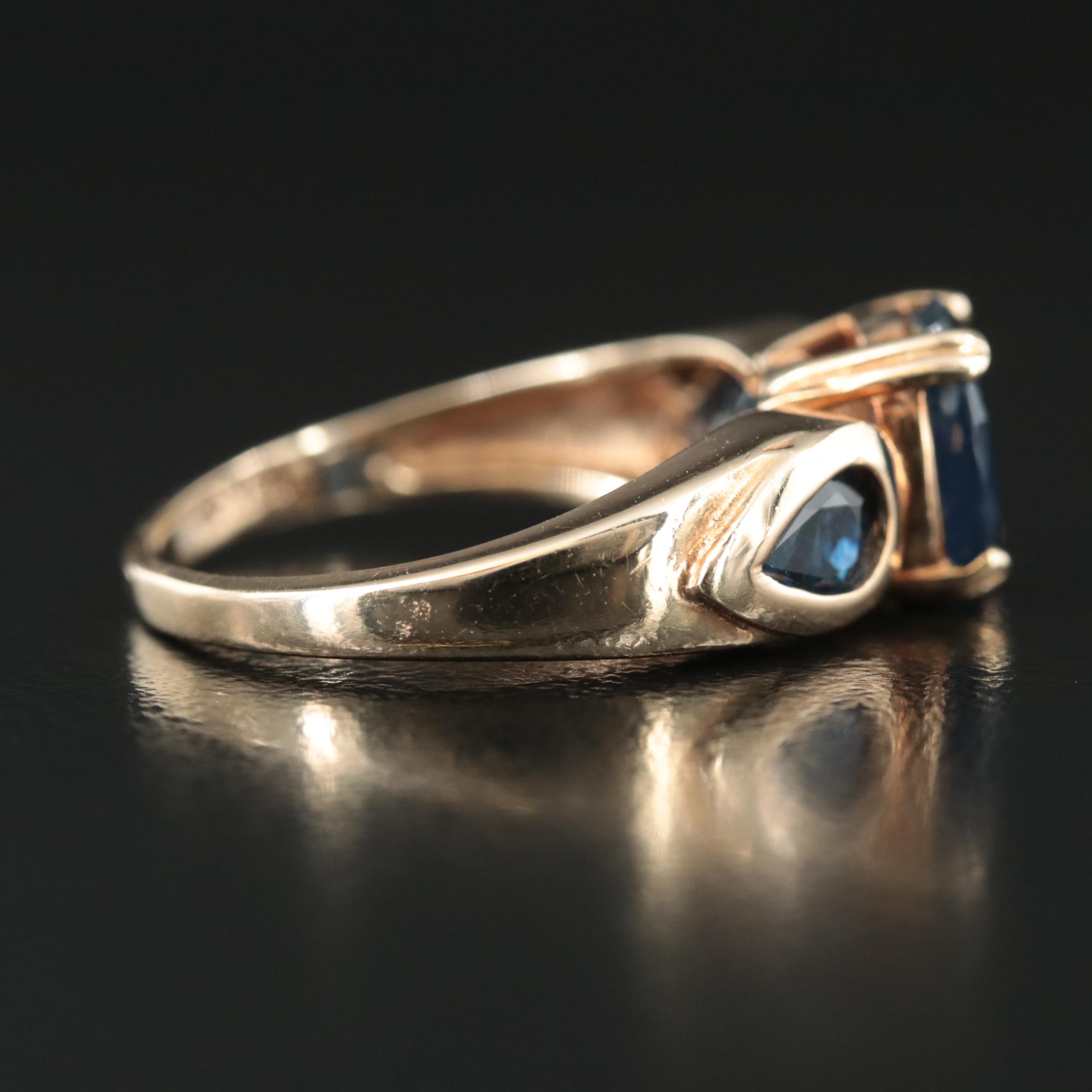 10K Sapphire Ring