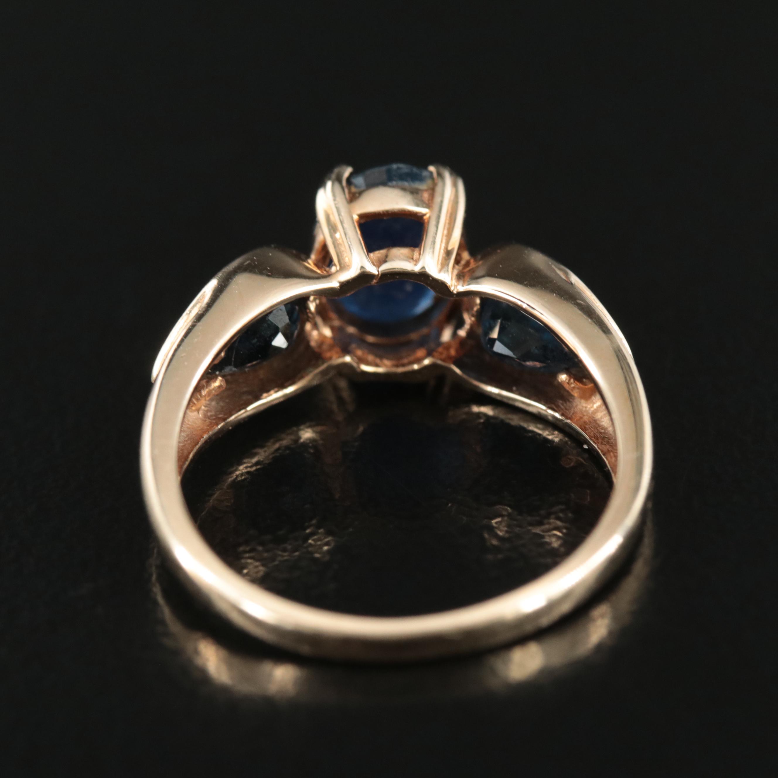 10K Sapphire Ring