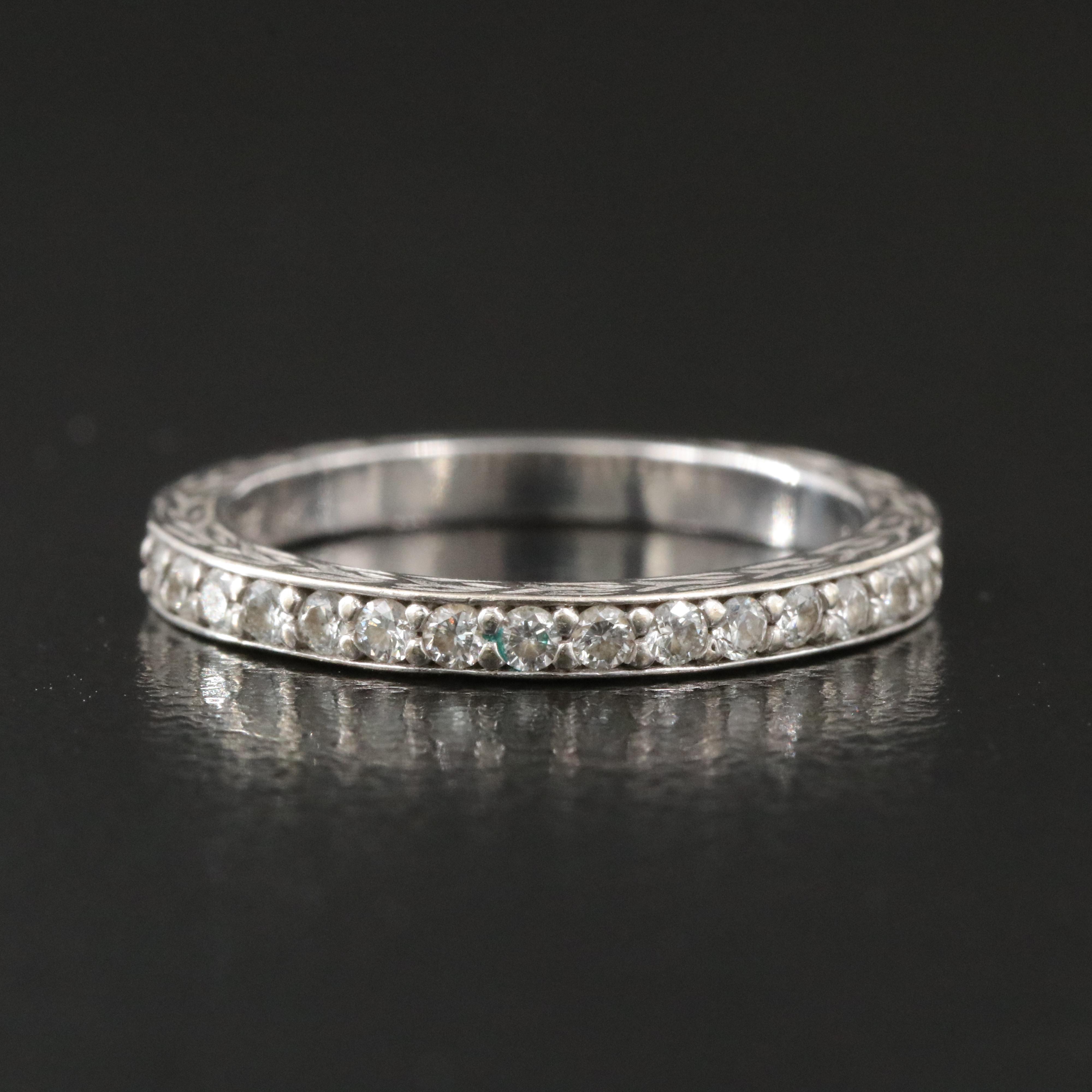 14K 0.24 CTW Diamond Band