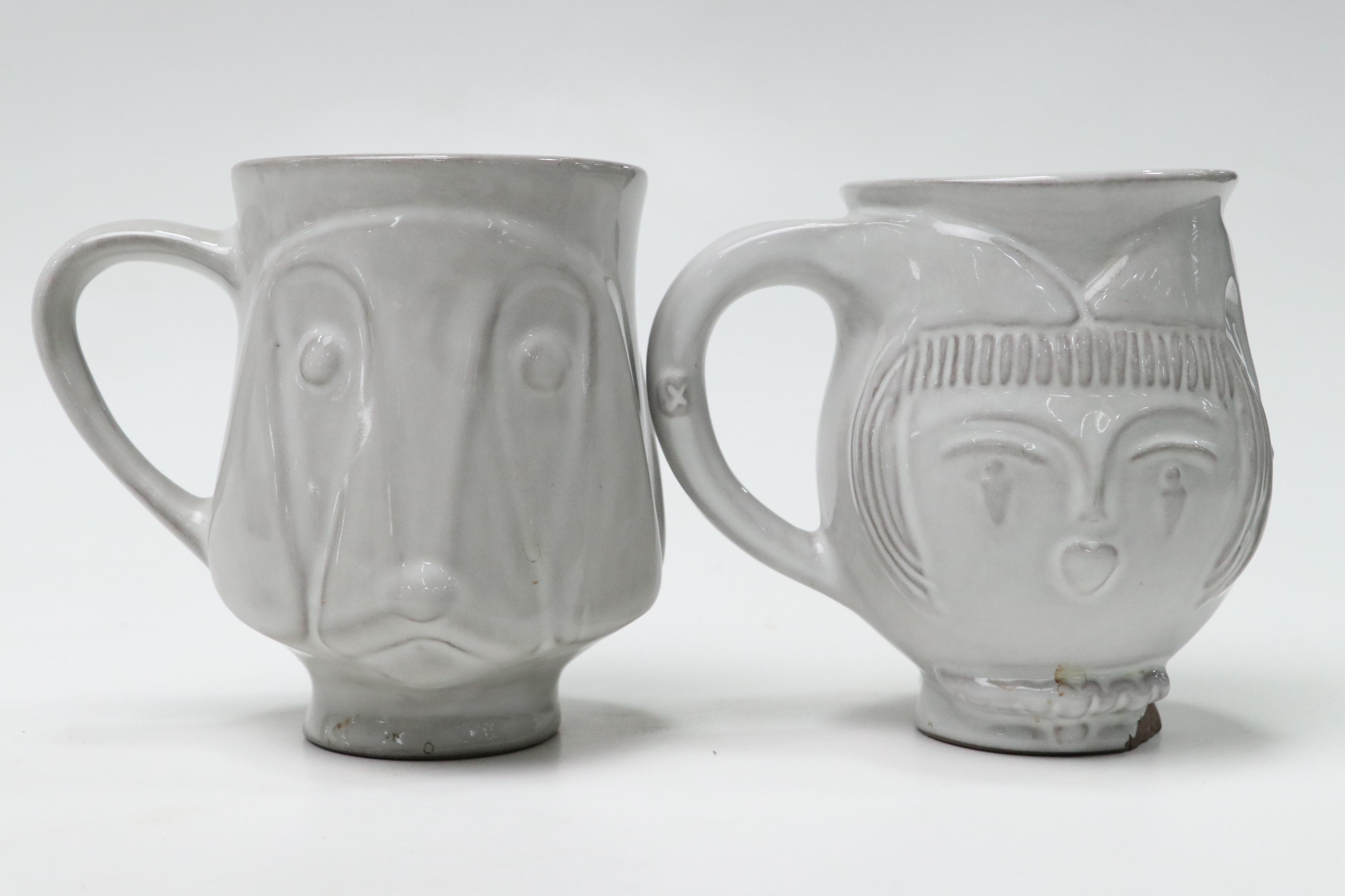 Jonathan Adler Ceramic "Utopia" Mugs