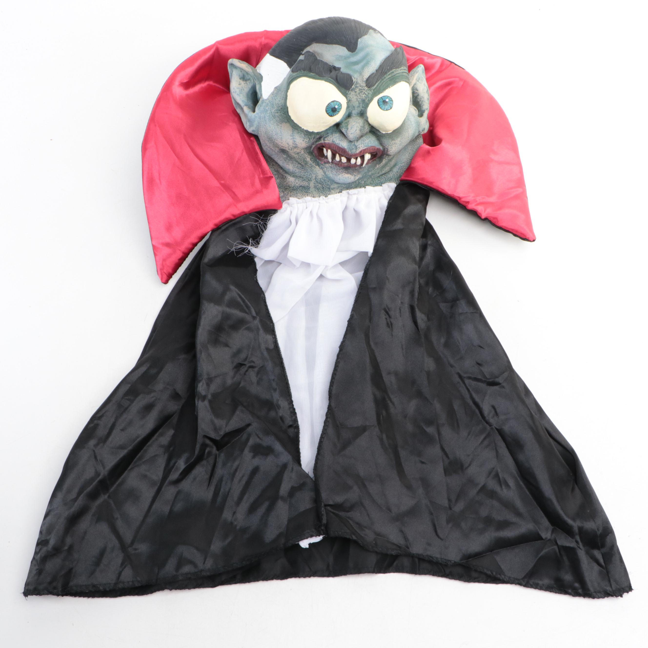 Mario Chiodo Latex and Fabric Vampire Costume with More