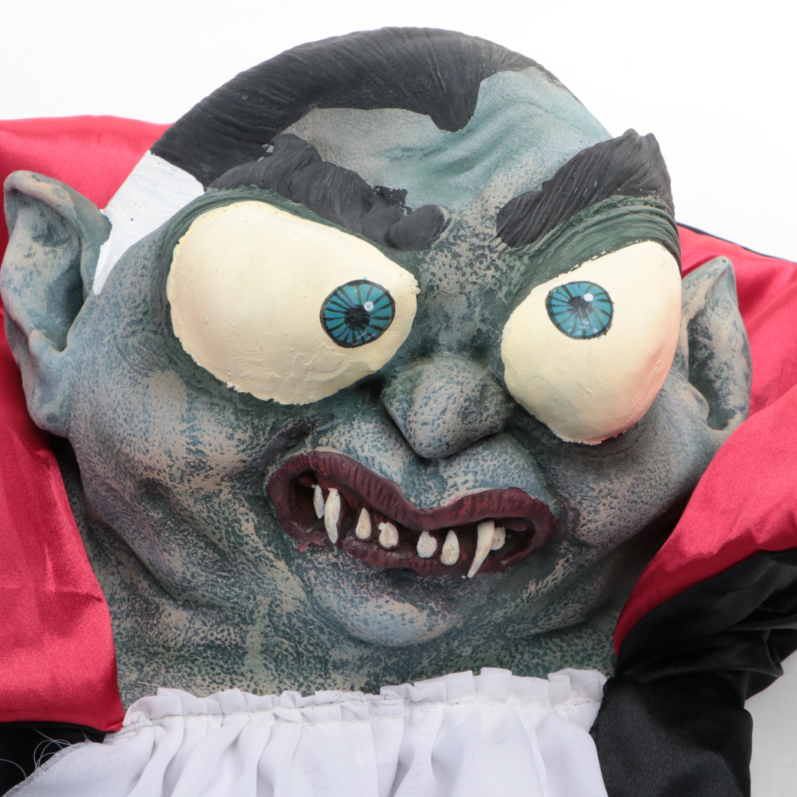 Mario Chiodo Latex and Fabric Vampire Costume with More