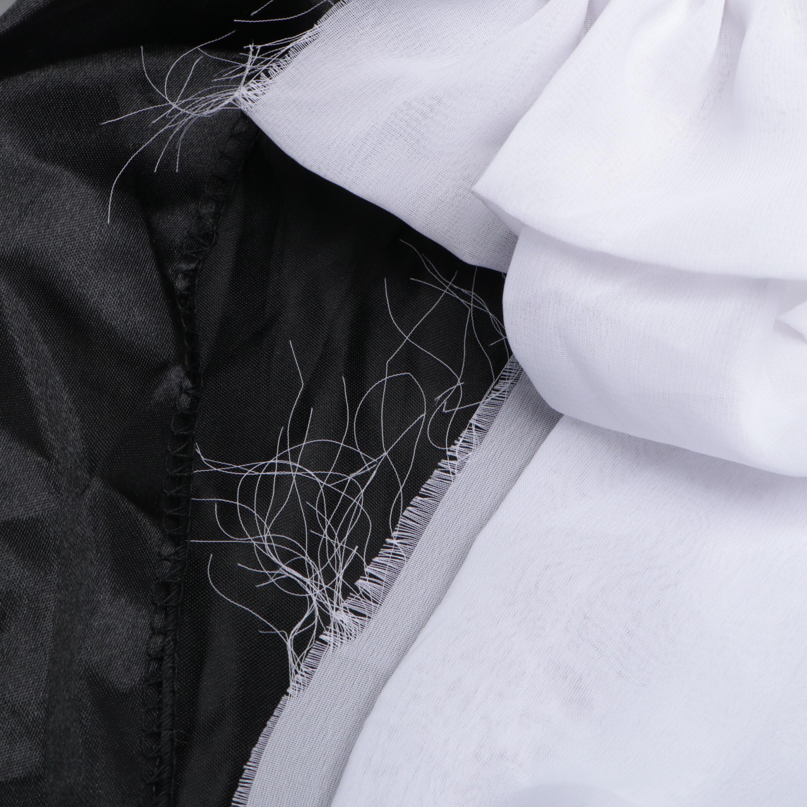 Mario Chiodo Latex and Fabric Vampire Costume with More