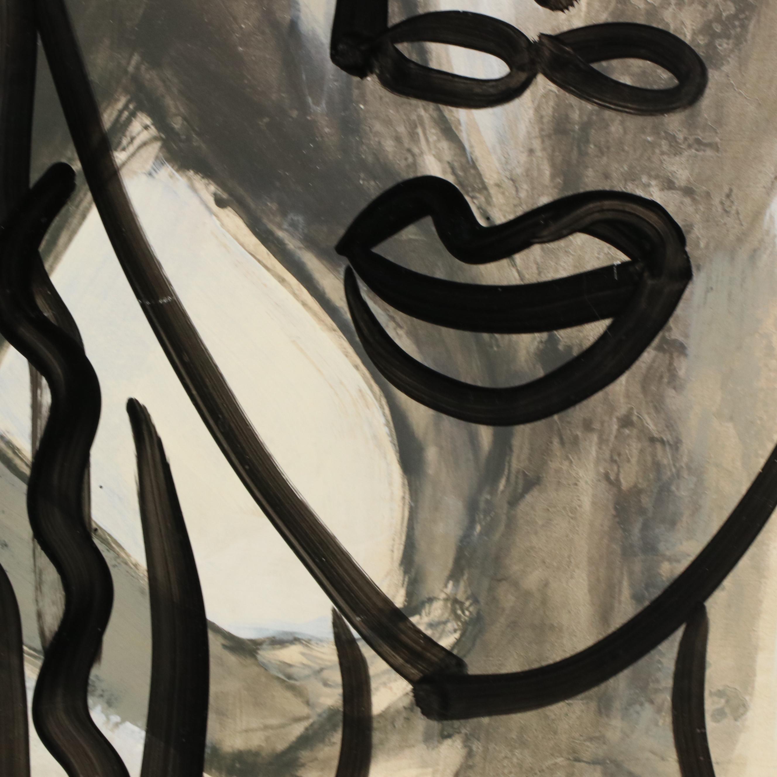 Peter Robert Keil Stylized Acrylic Portrait