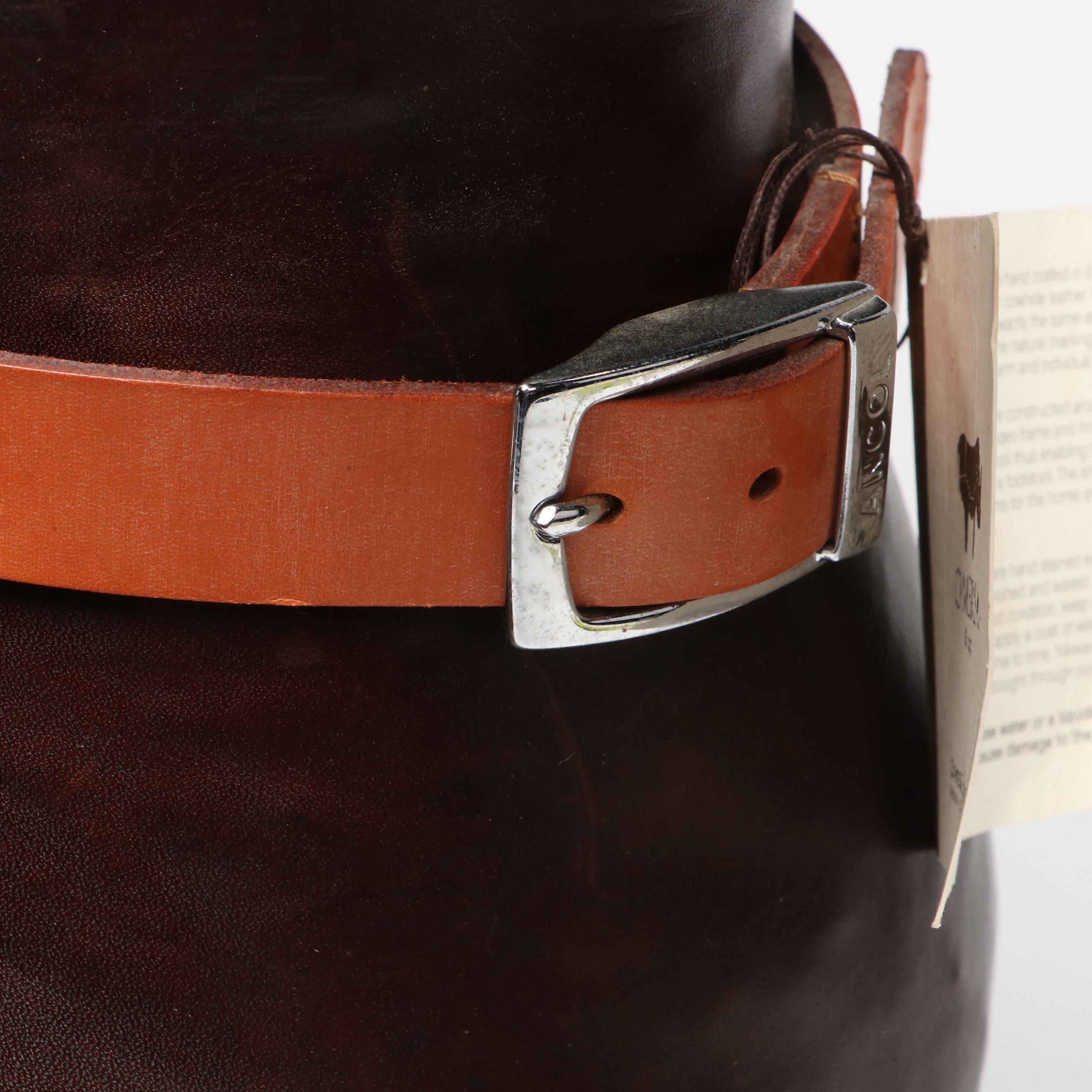 Omersa & Co. Standard Leather Dachshund Footstool