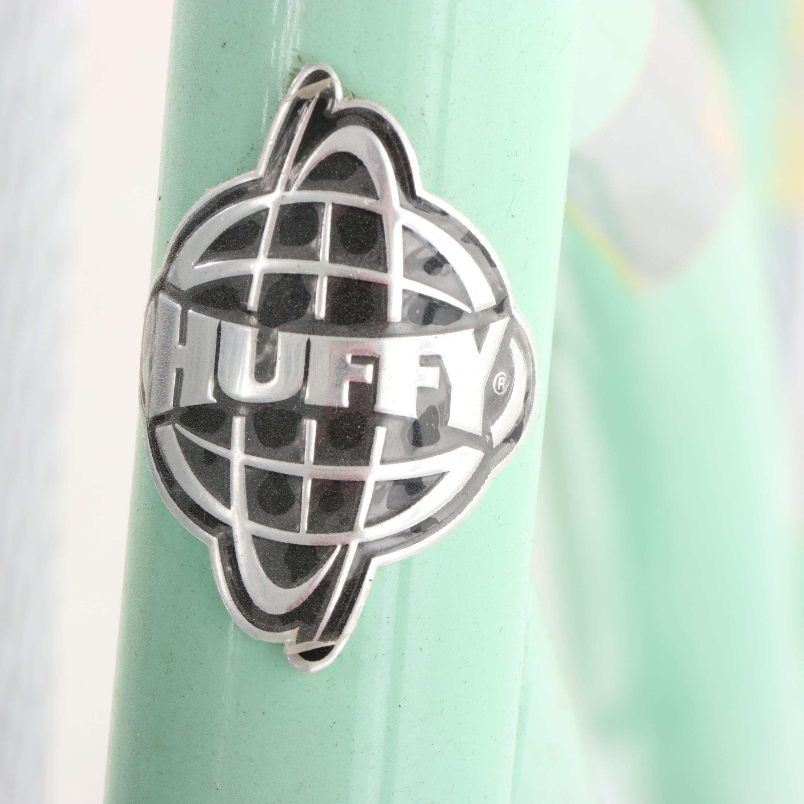 Huffy Deluxe Ladies' Mint Green Cruiser Bicycle with Mesh Basket