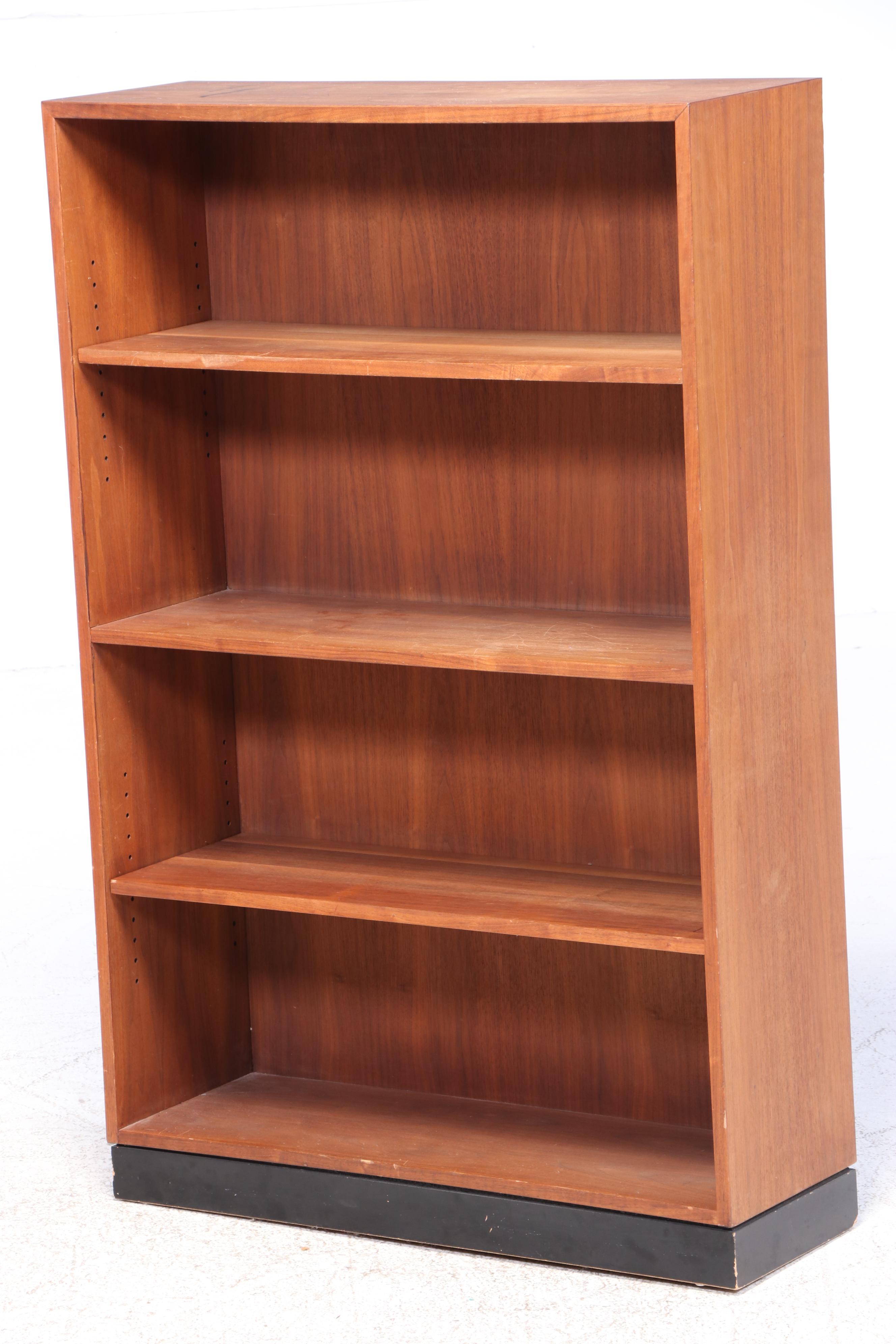 Craftsman Style Oak Finish Computer Desk and Bookcase